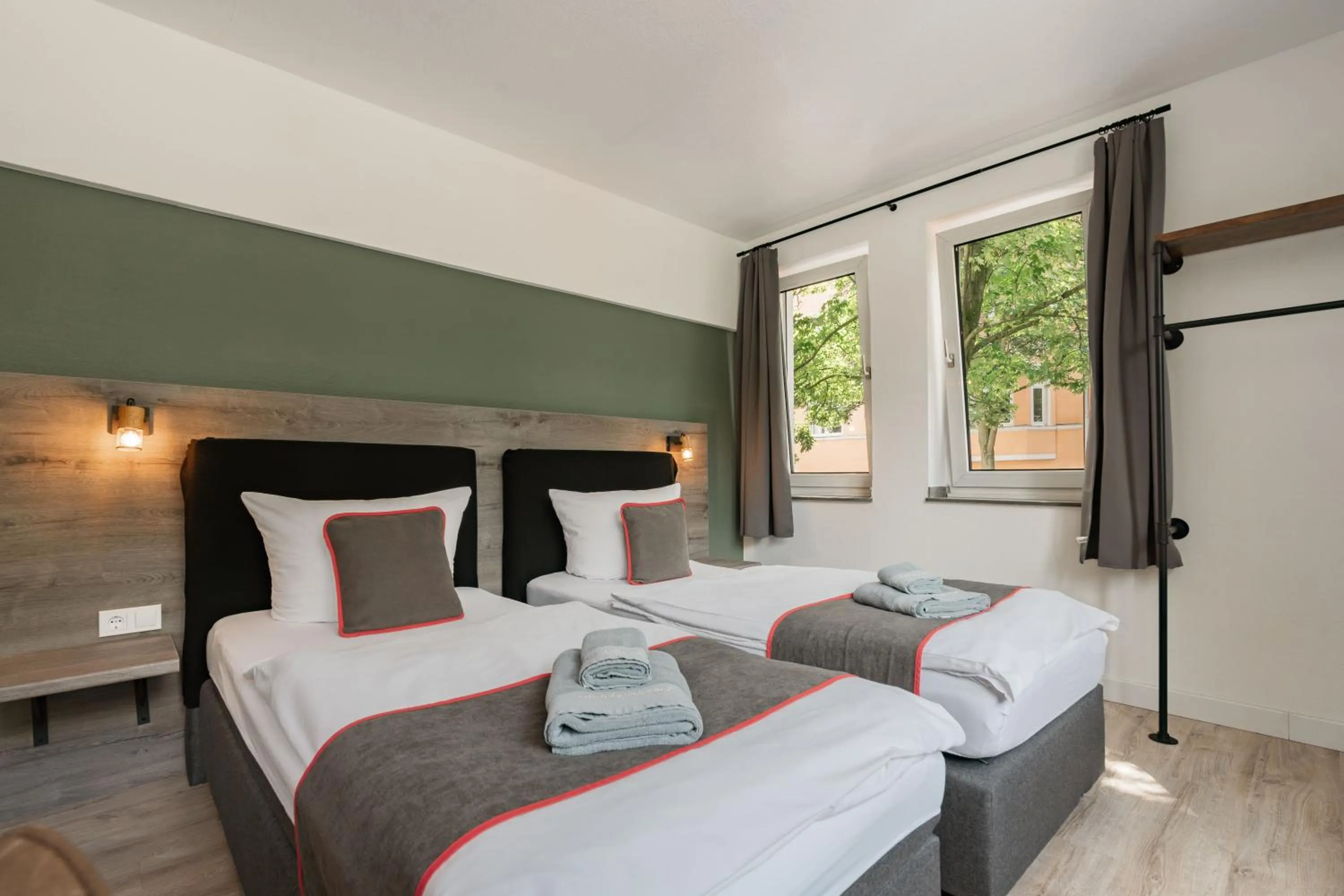 Bed in Hotel Enger Hof