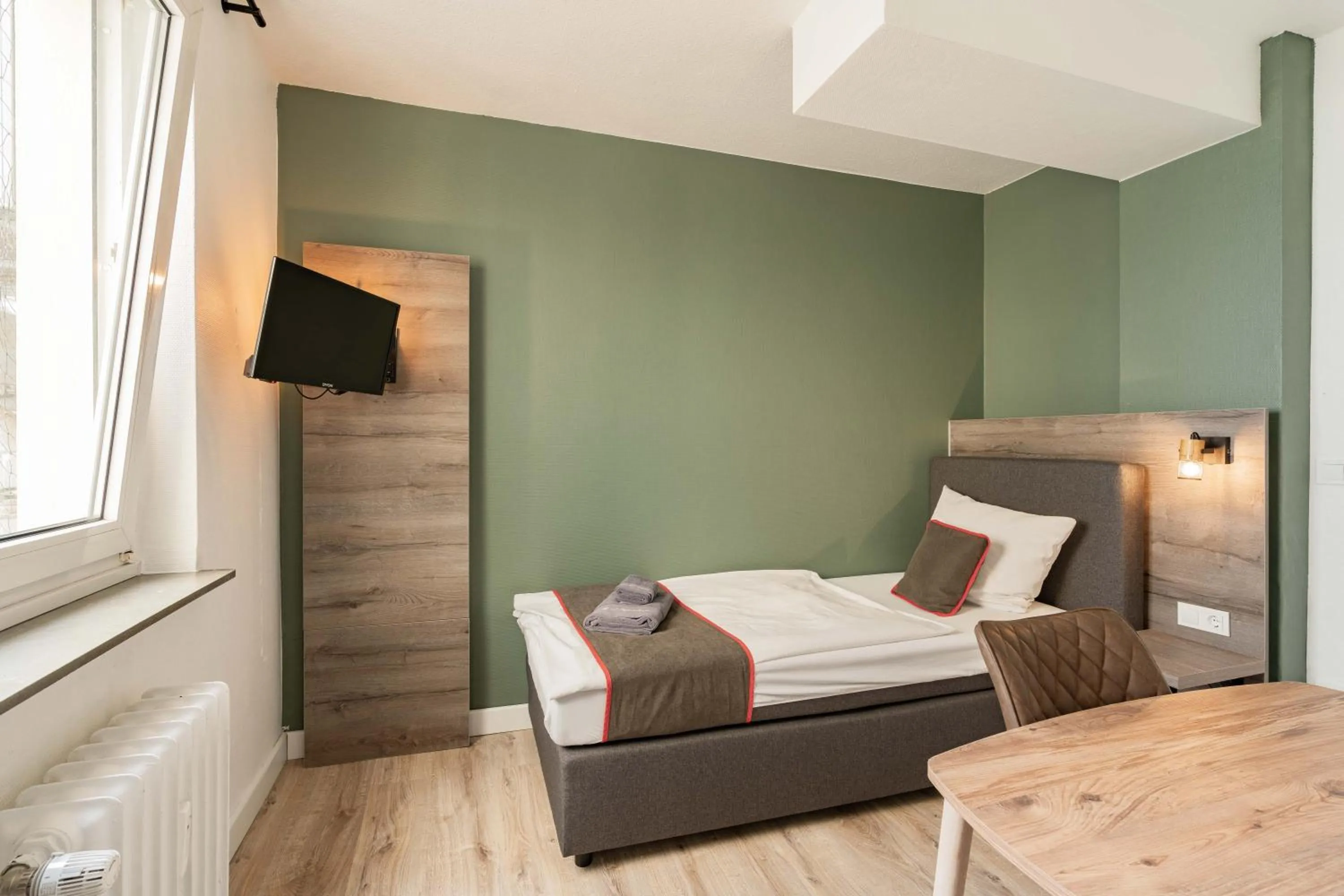 Bed in Hotel Enger Hof