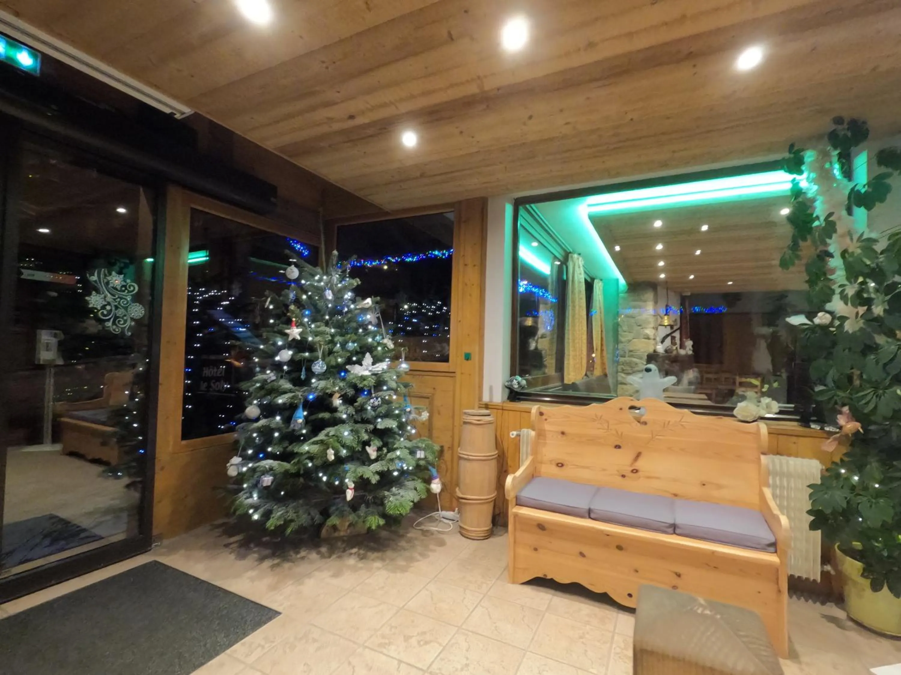 Facade/entrance in Hotel Le Soly