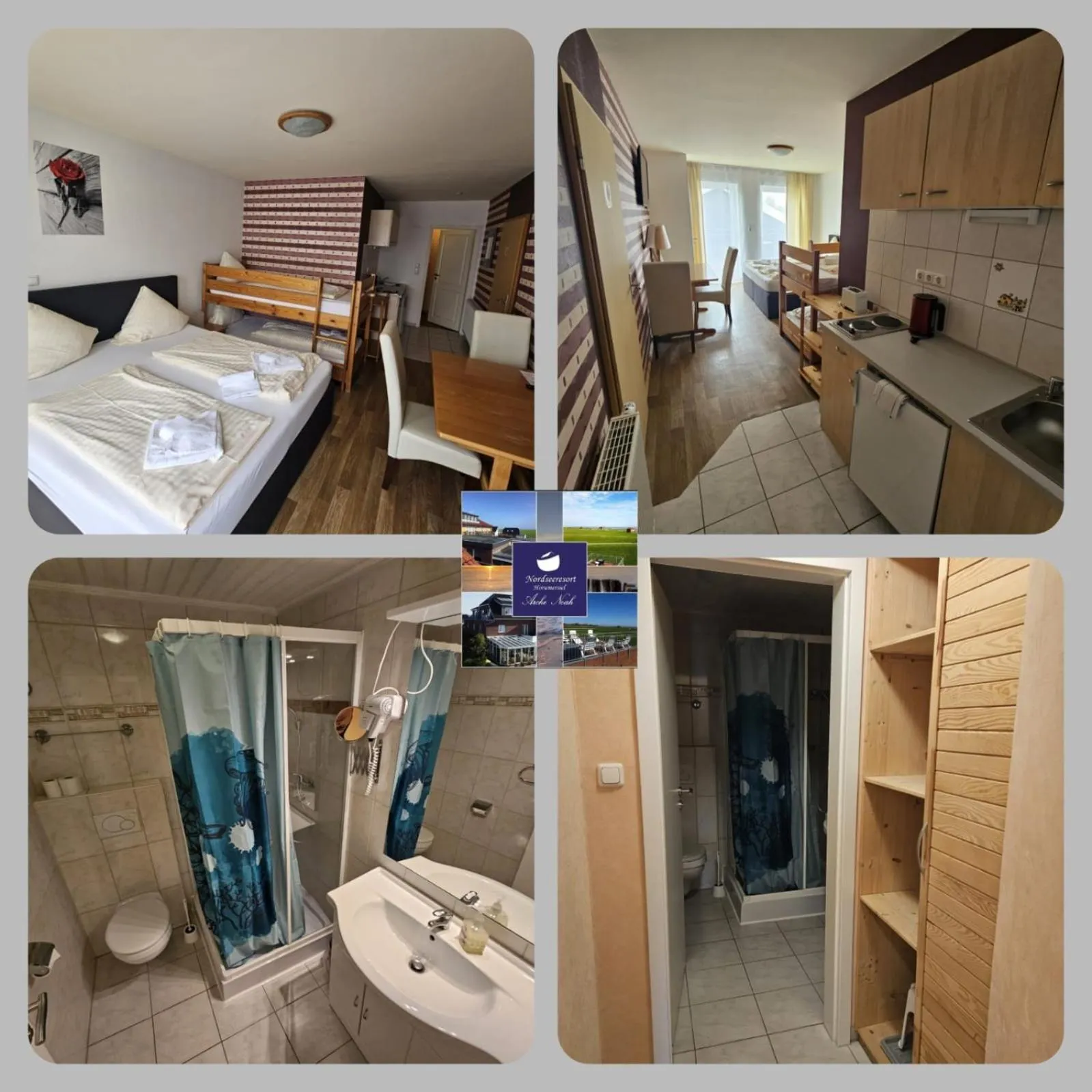 Bed in NordseeResort Hotel & Suite Arche Noah