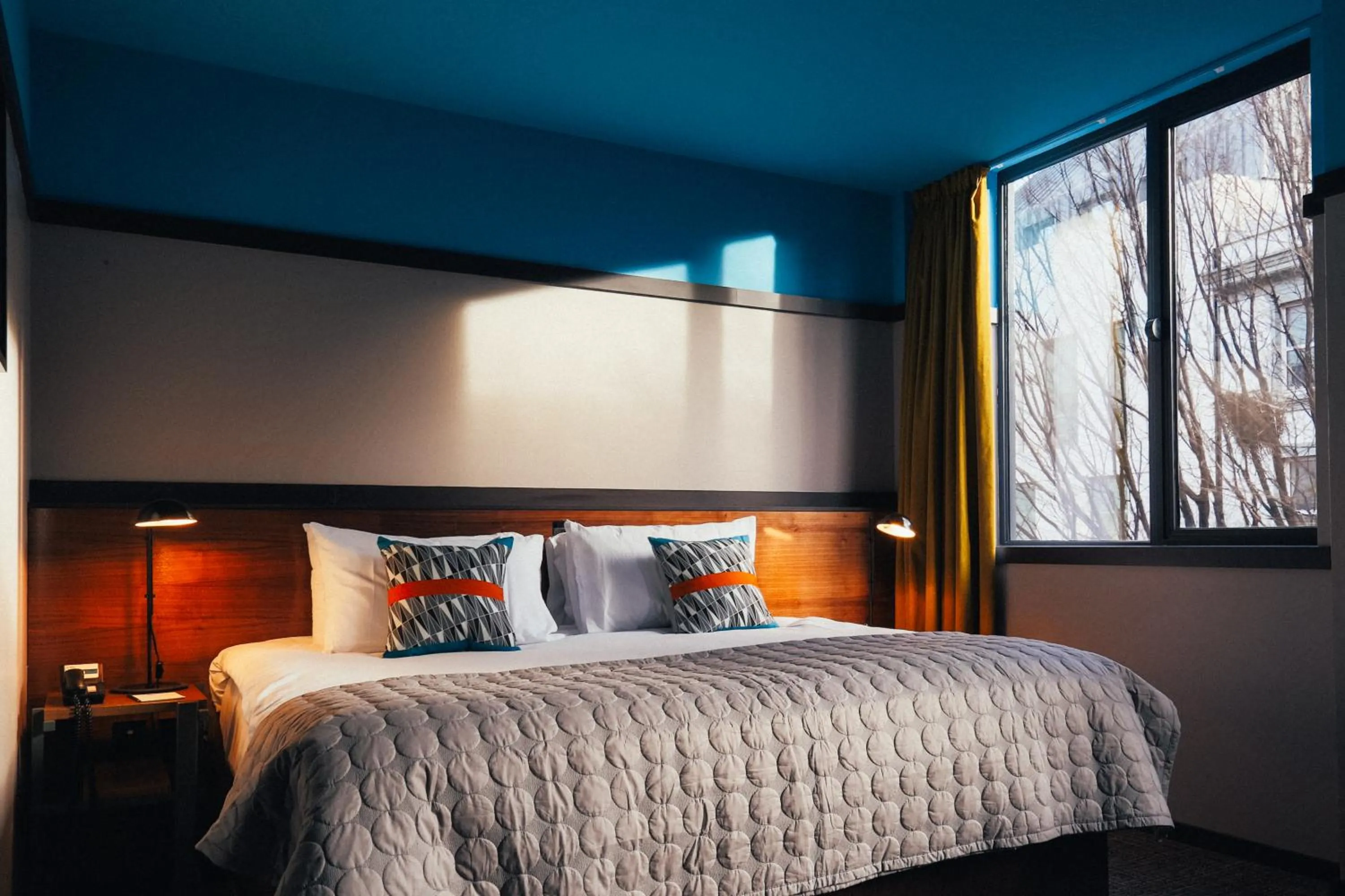 Bed in Bullitt Hotel