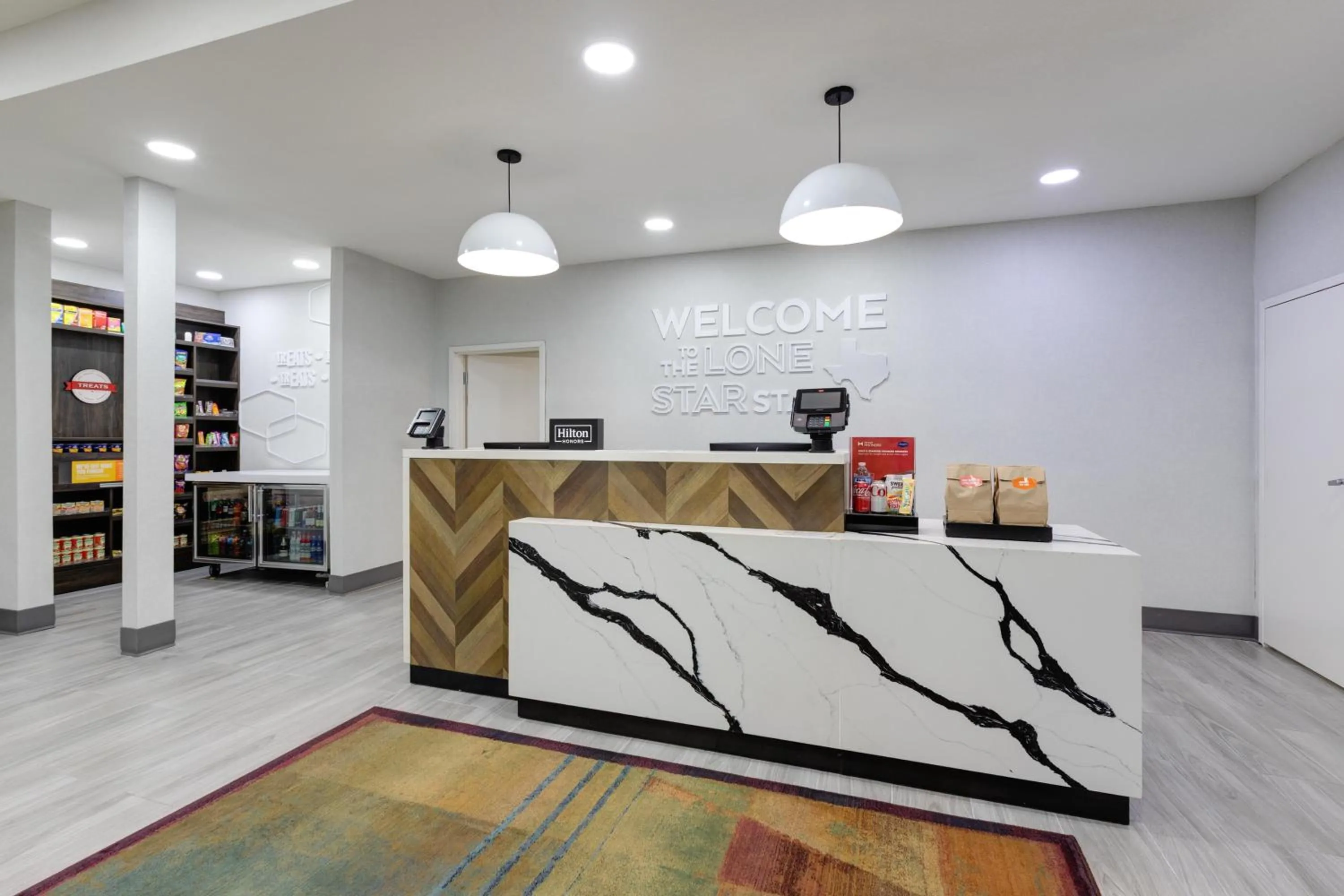 Lobby or reception in Hampton Inn Houston-Deer Park Ship Area