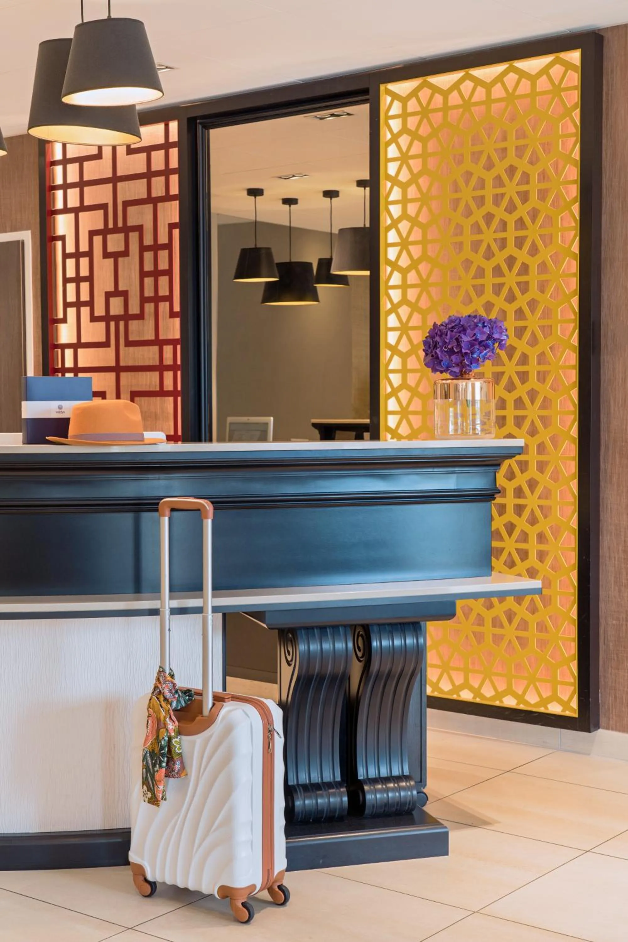 Lobby or reception in Hôtel la Baie Valdys Resort & SPA