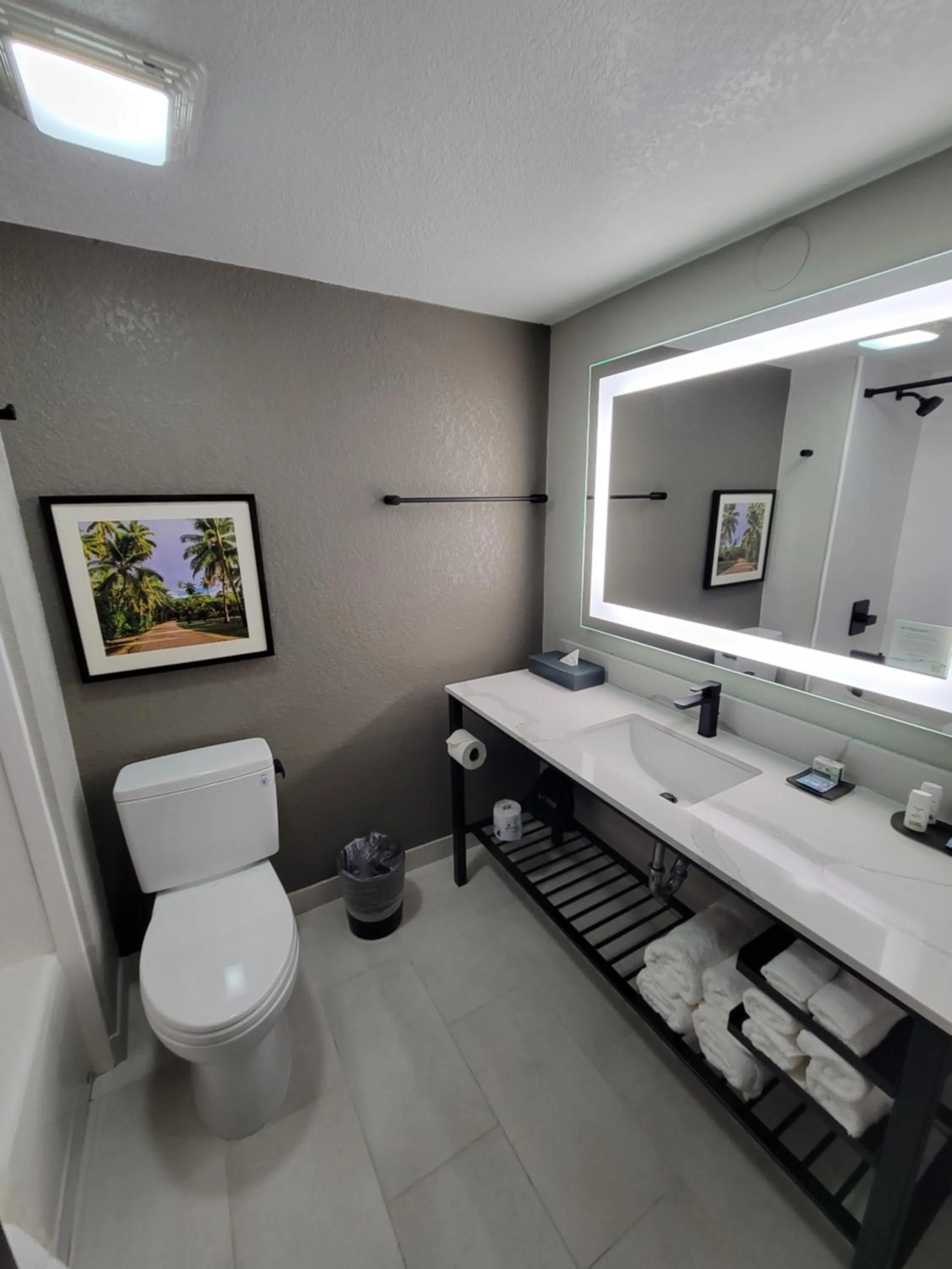 Bathroom in La Quinta Inn by Wyndham Orlando International Drive North