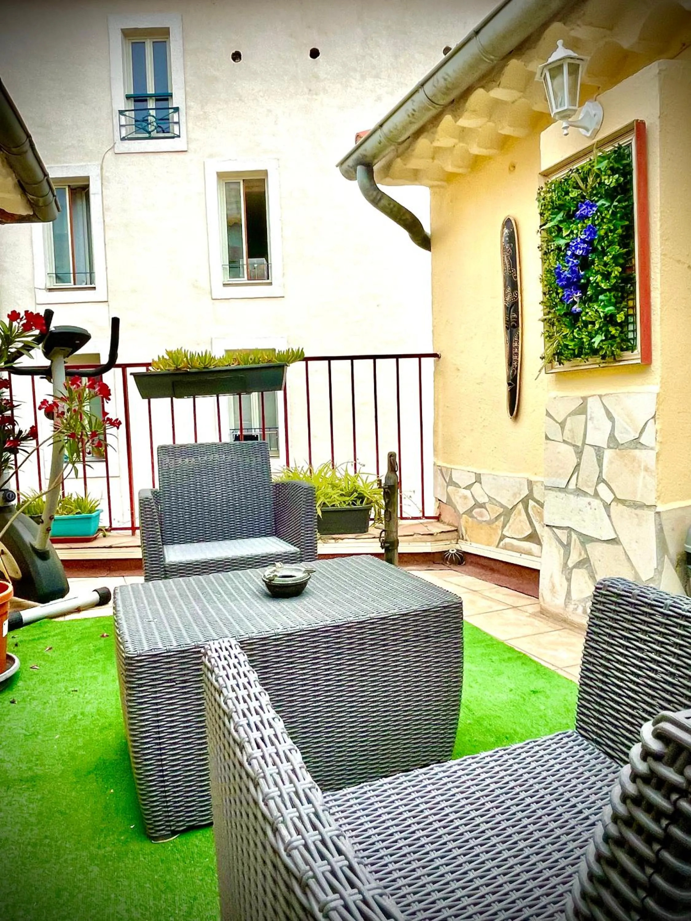 Balcony/Terrace in Hôtel Paul Riquet