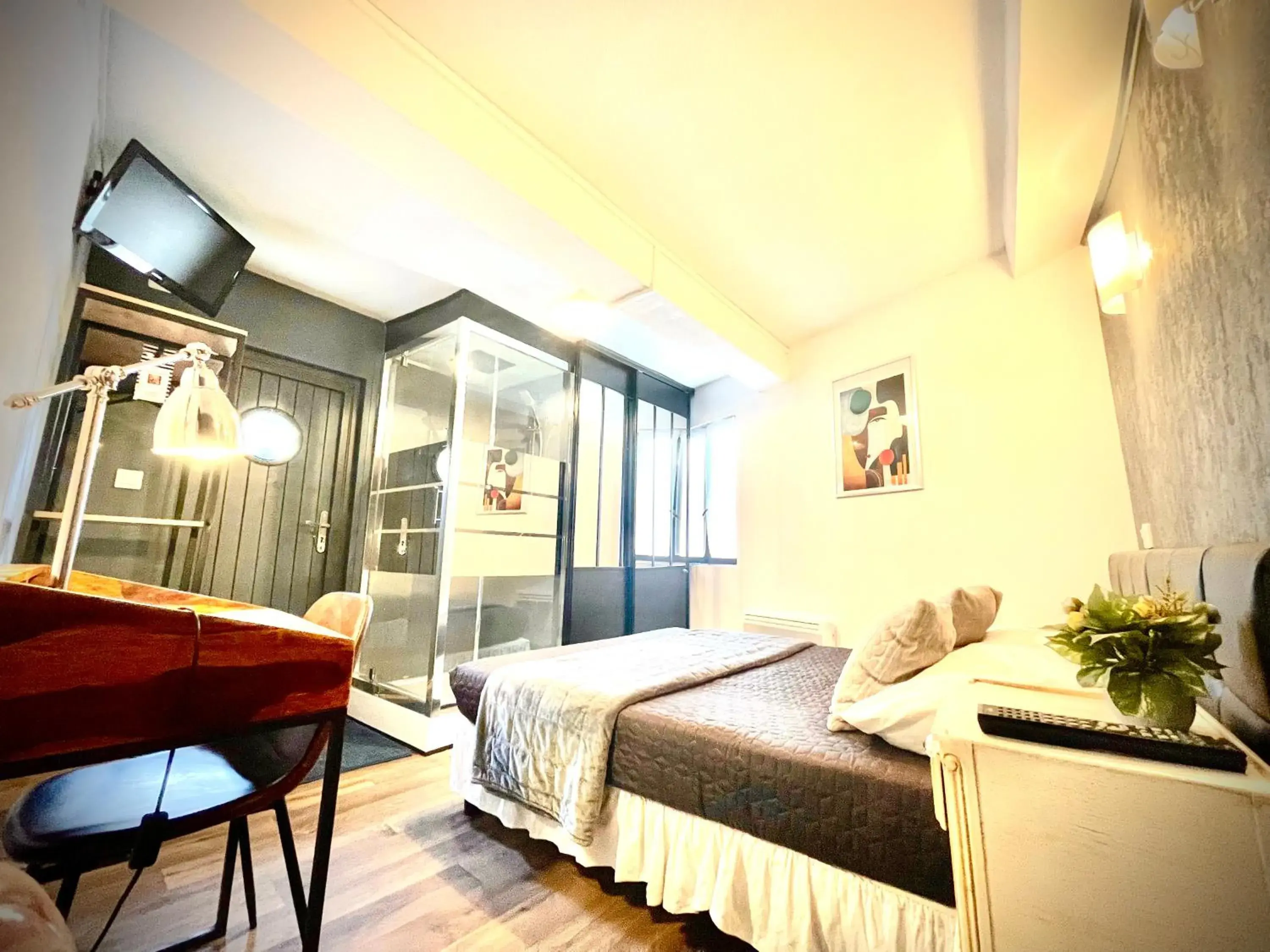 Double Room with Terrace in Hôtel Paul Riquet Double Room with Terrace in Hôtel Paul Riquet