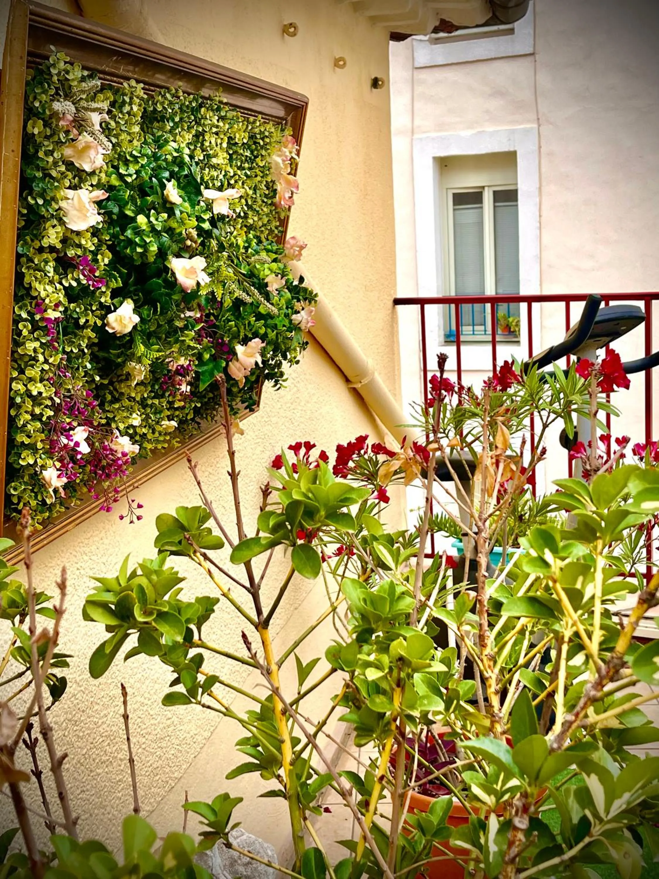 Patio in Hôtel Paul Riquet