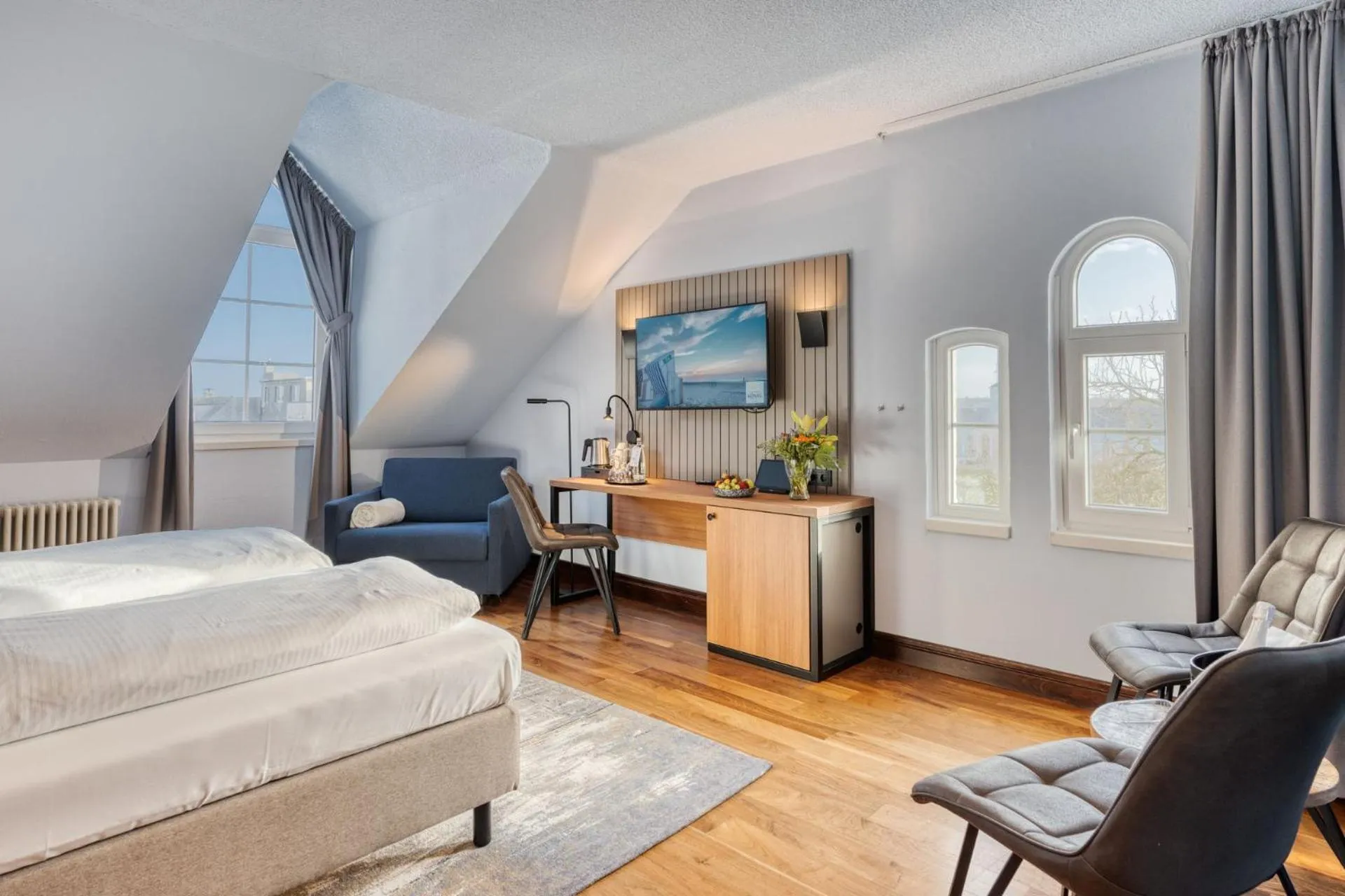 TV and multimedia, Bed in Inselhotel König