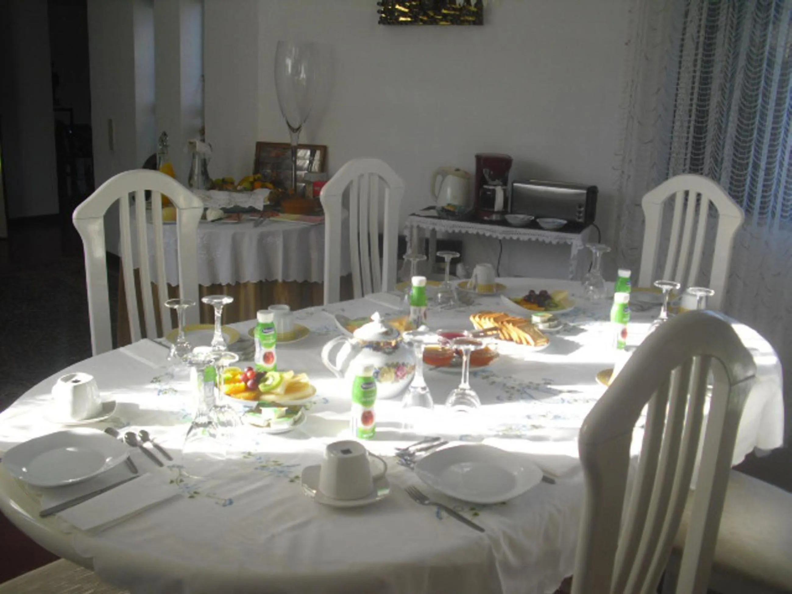 Continental breakfast in Casa Teresinha