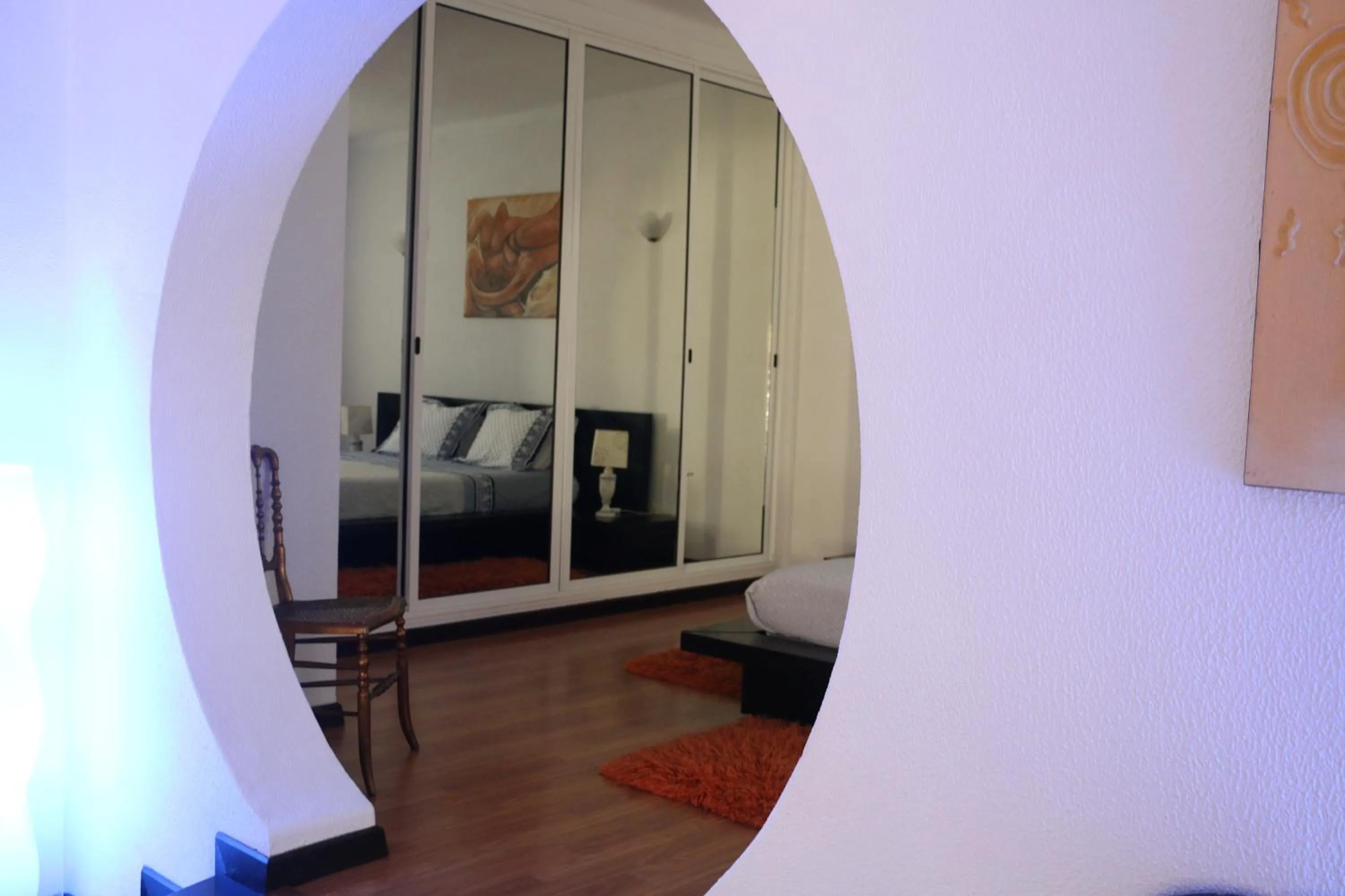 Decorative detail, Bed in Casa Teresinha