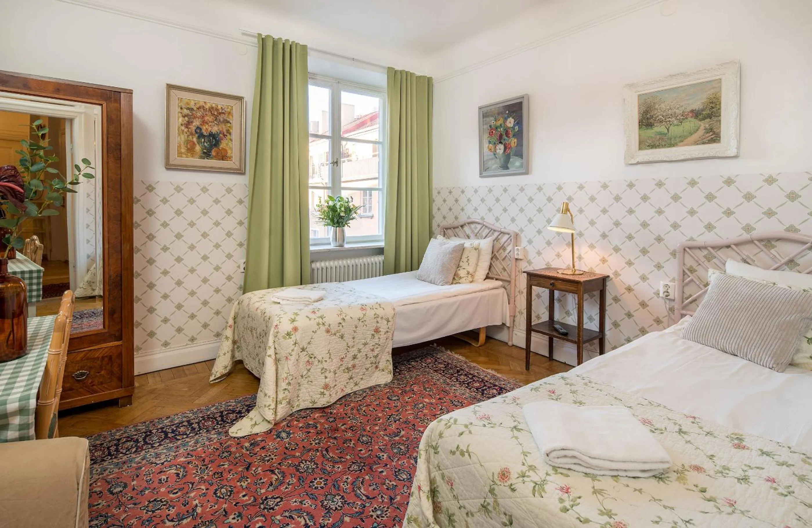 Bed in Wasa Park Hotel