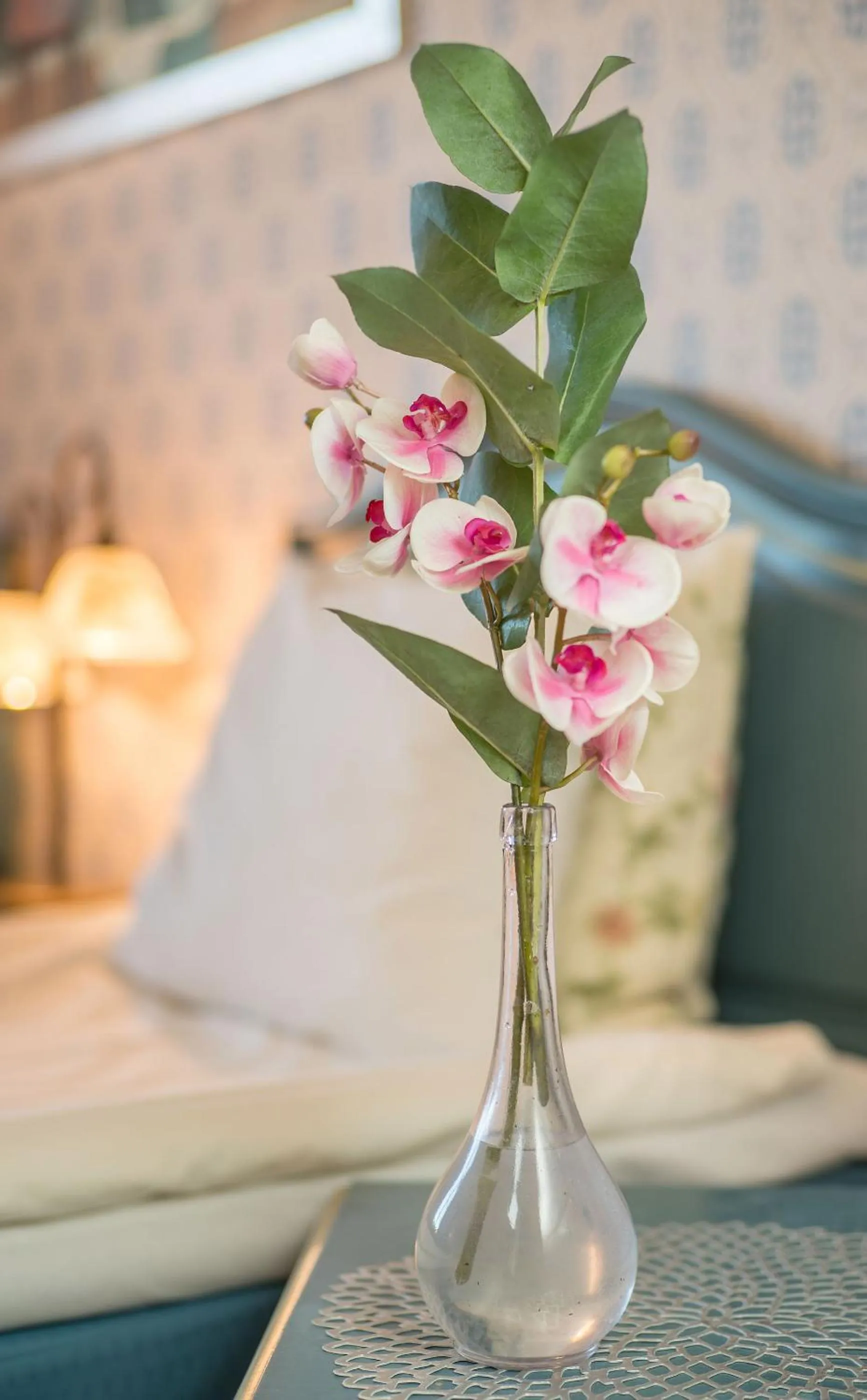 Decorative detail, Bed in Wasa Park Hotel