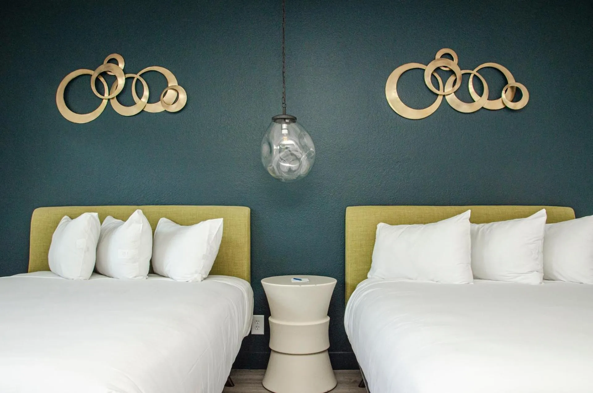 Bed in Downtowner Boutique Hotel