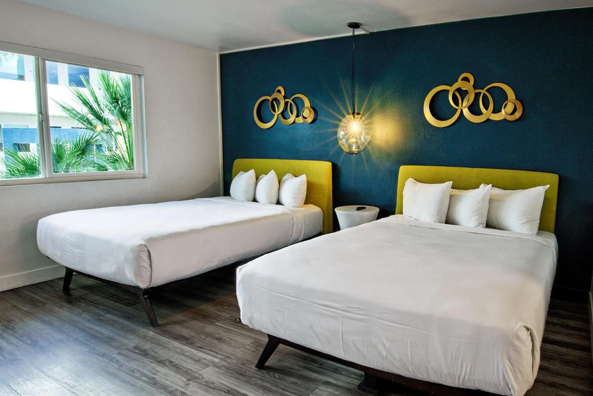 Bed in Downtowner Boutique Hotel