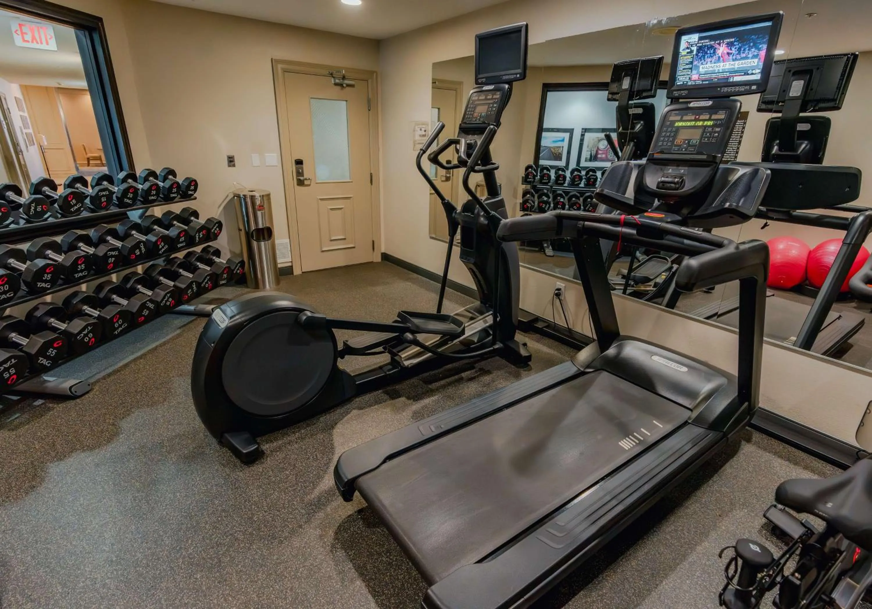 Fitness centre/facilities in Homewood Suites by Hilton Ft. Worth-Bedford