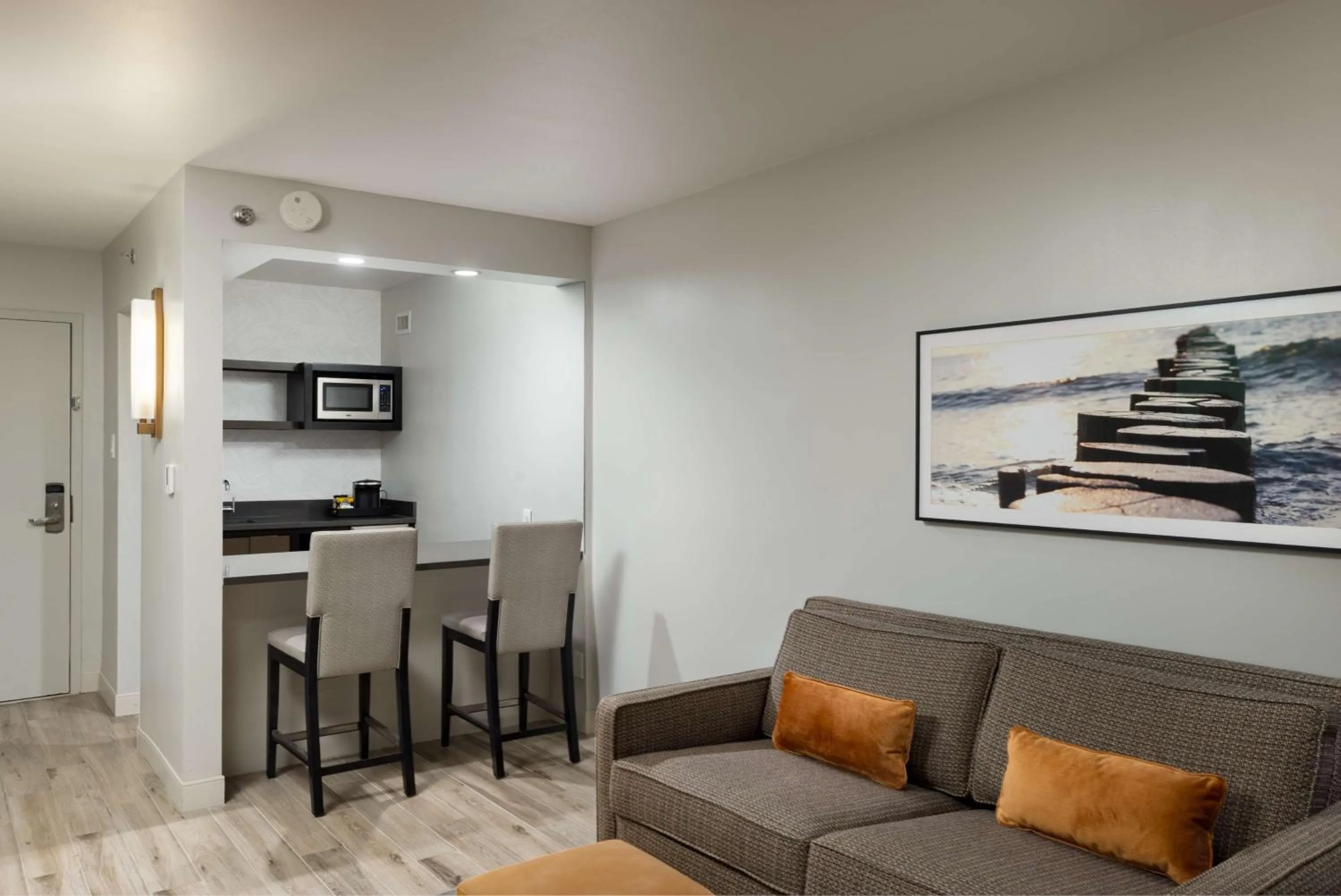 Living room in Hilton Galveston Island Resort