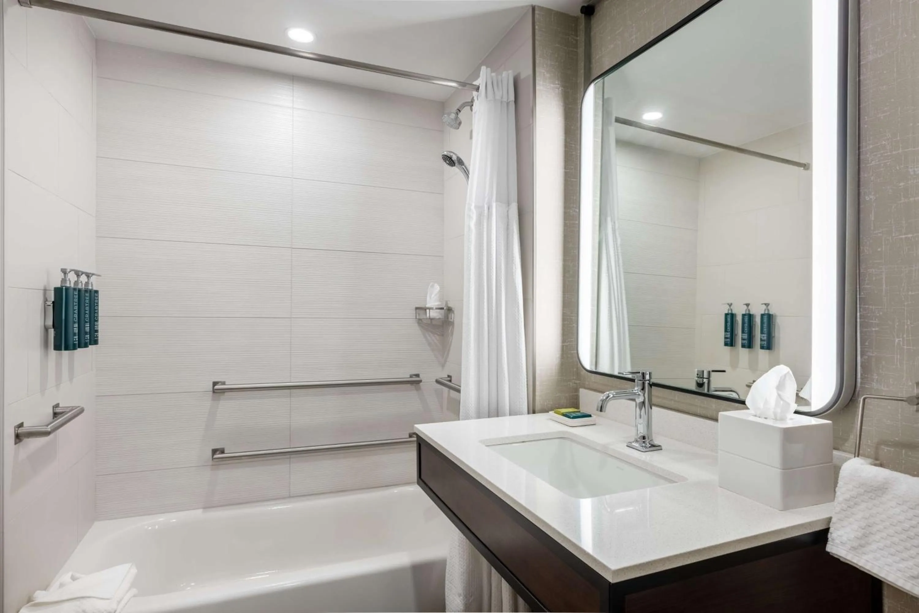 Bathroom in Hilton Galveston Island Resort