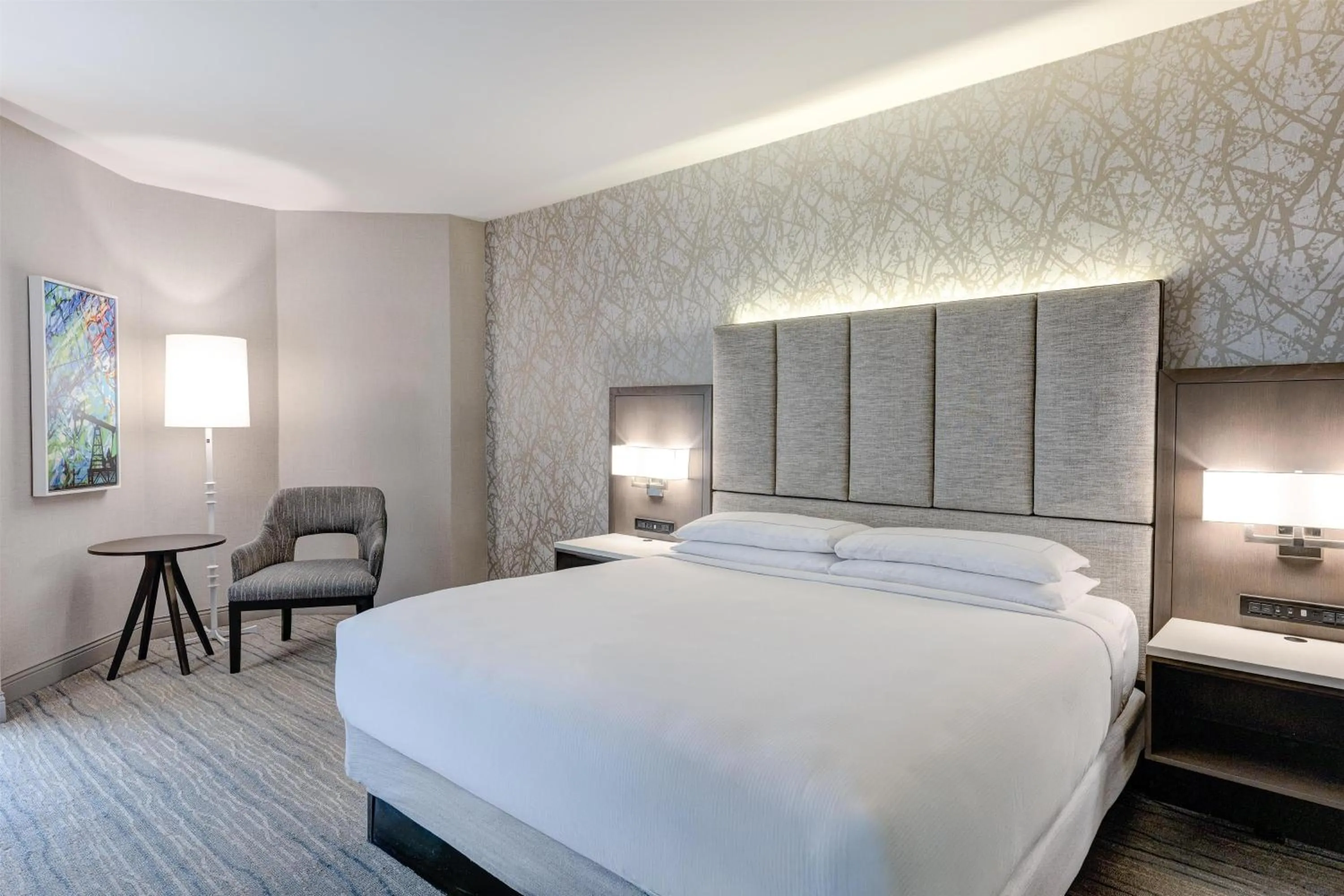 Bed in Hilton DFW Lakes Executive Conference Center