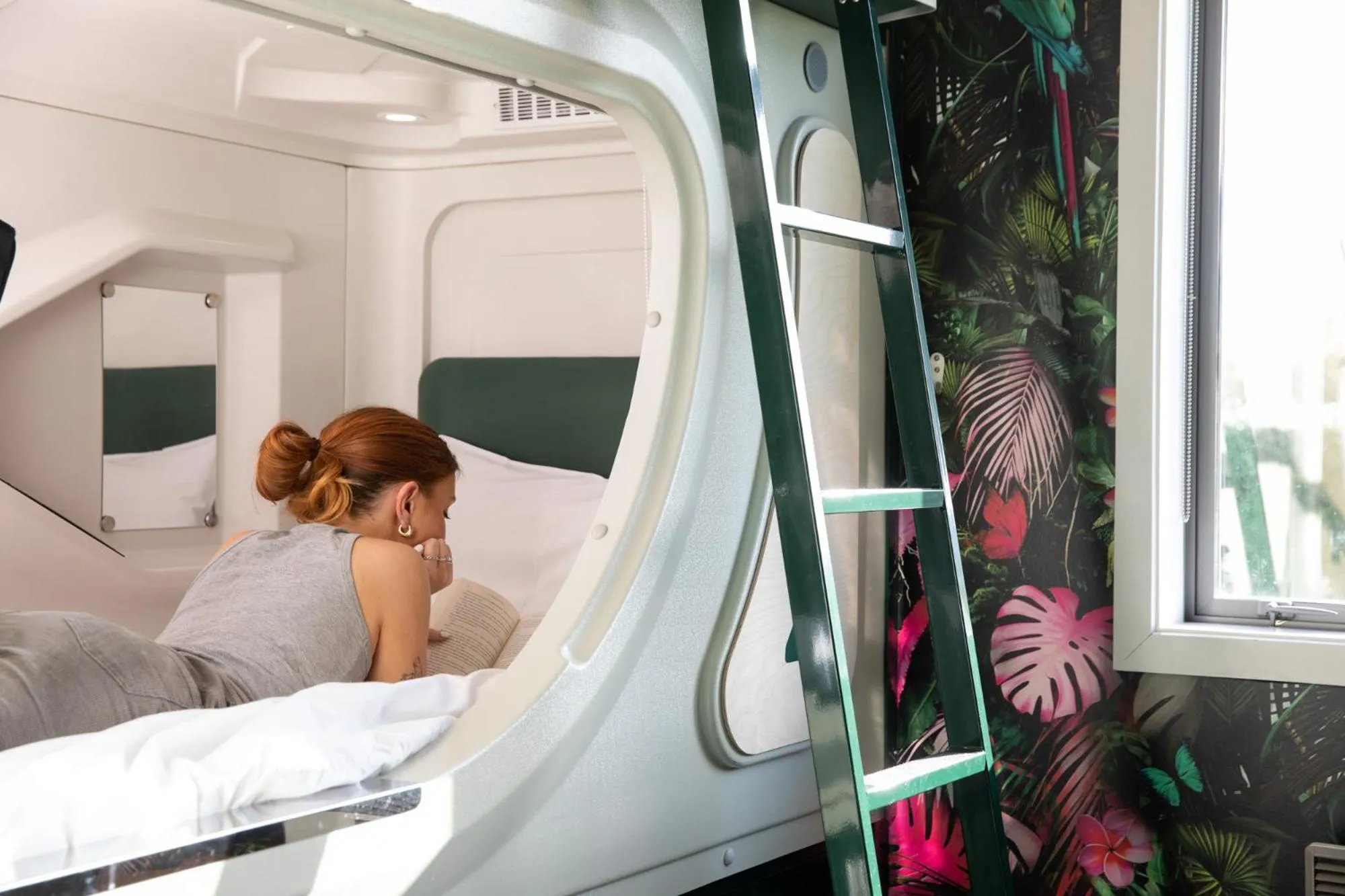 Bed in LyLo Christchurch Airport