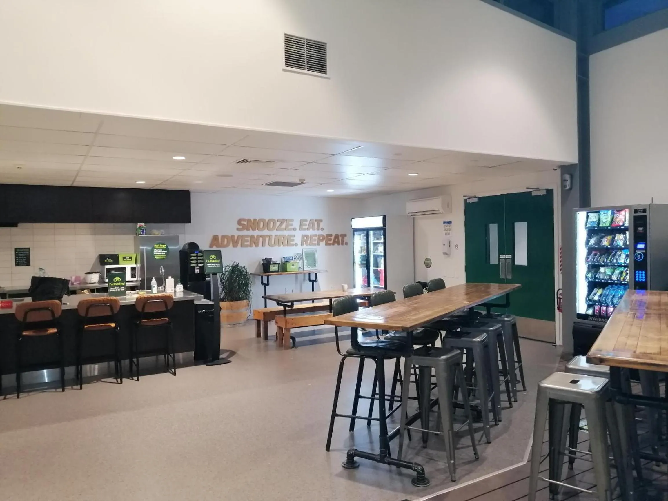 Kitchen or kitchenette in LyLo Christchurch Airport