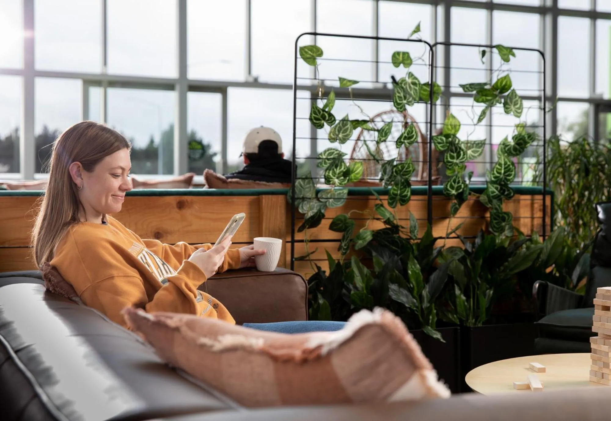 People in LyLo Christchurch Airport