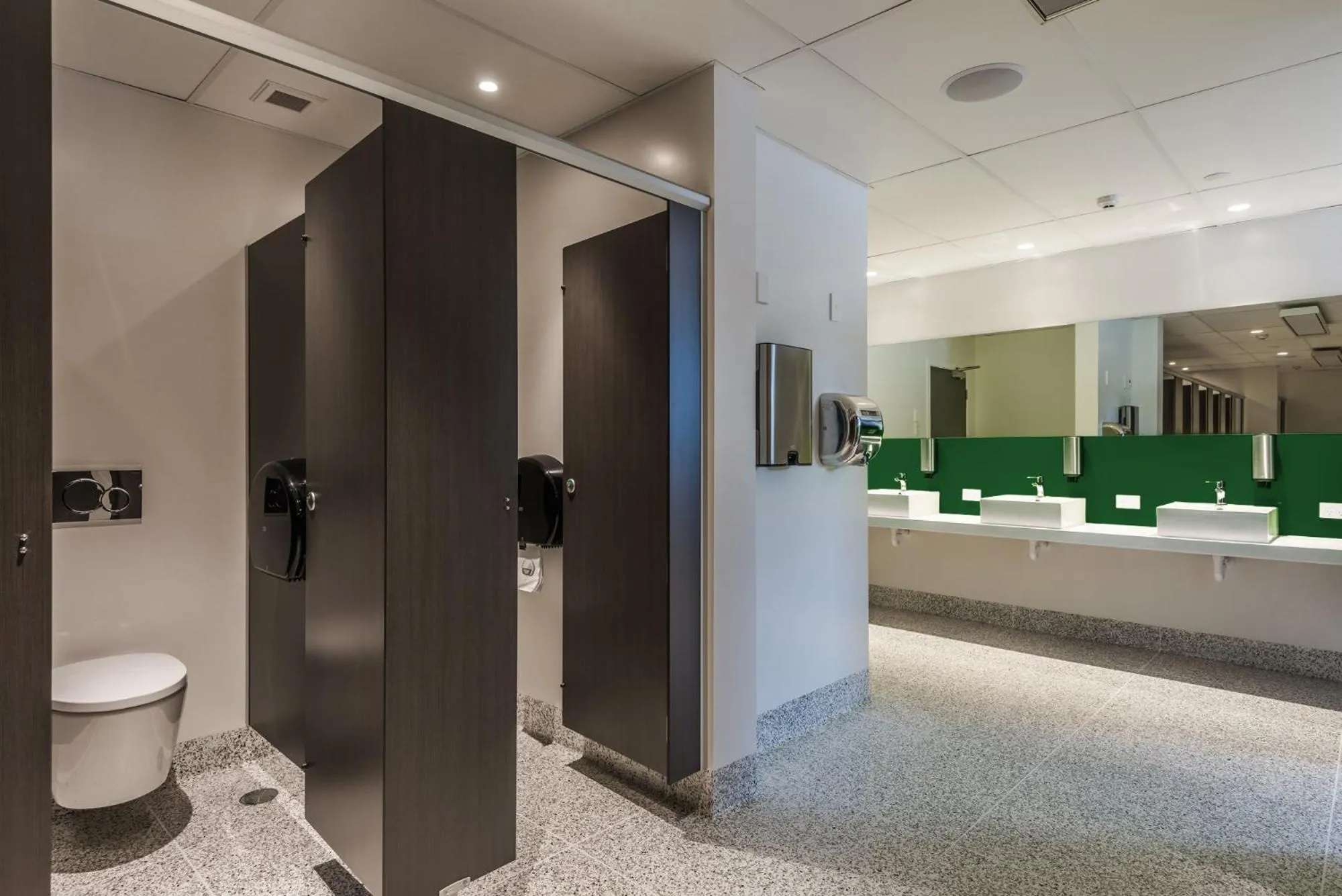 Toilet in LyLo Christchurch Airport