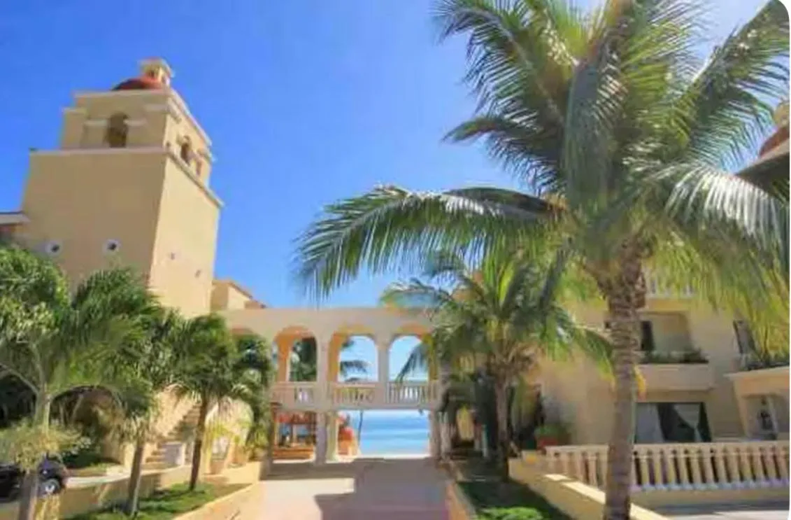Quiet street view in Caribbean apartment