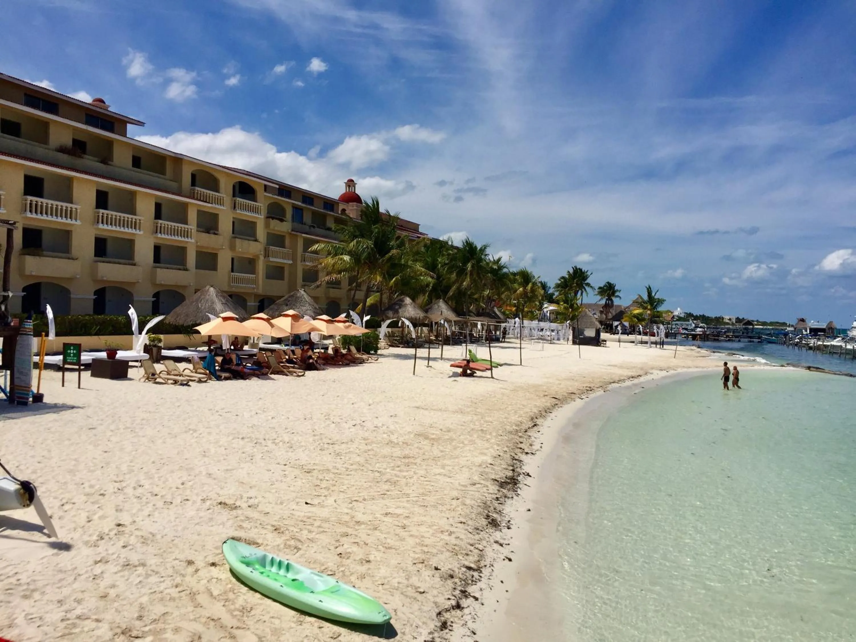 Beach in Caribbean apartment