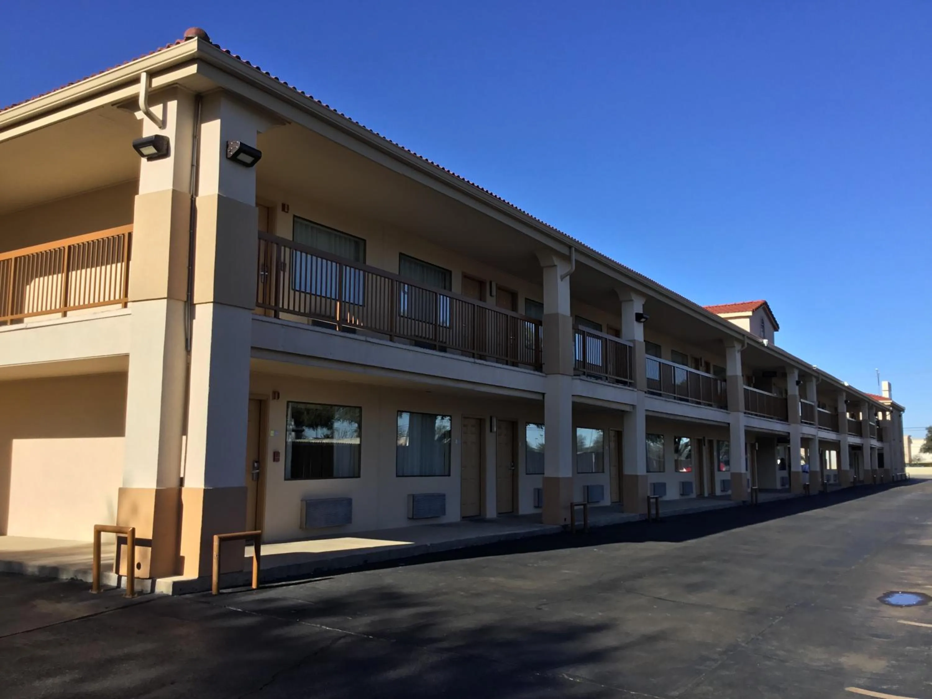 Property building in Days Inn by Wyndham Near Seaworld San Antonio