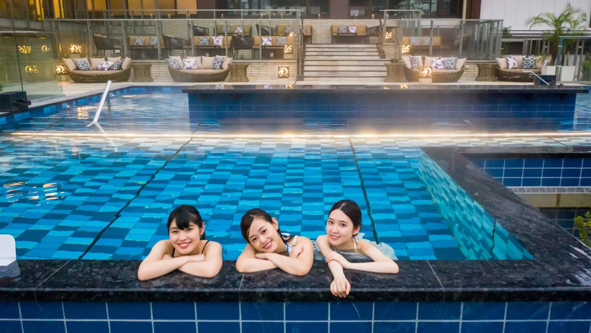 Hot Spring Bath in Kinugawa Hotel Mikazuki