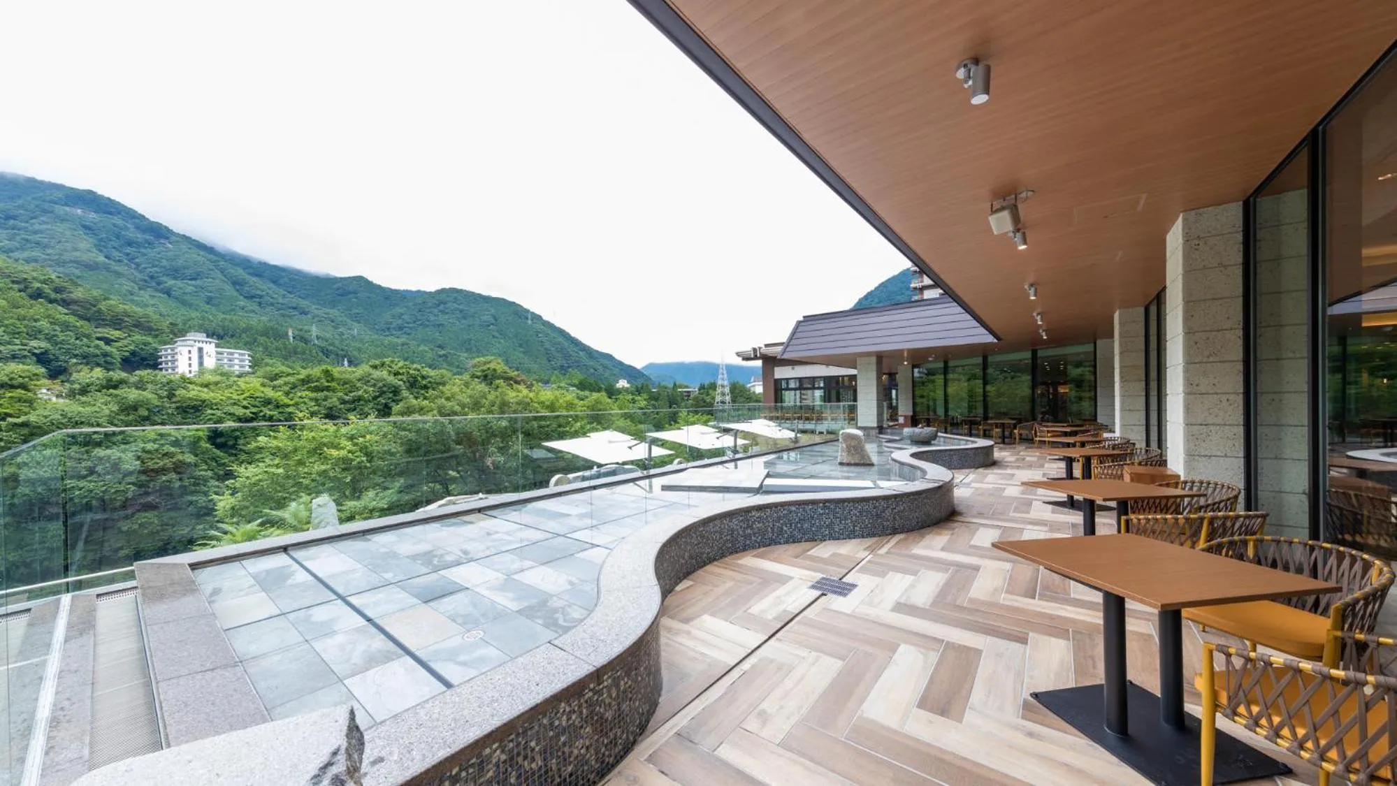 Hot Spring Bath in Kinugawa Hotel Mikazuki