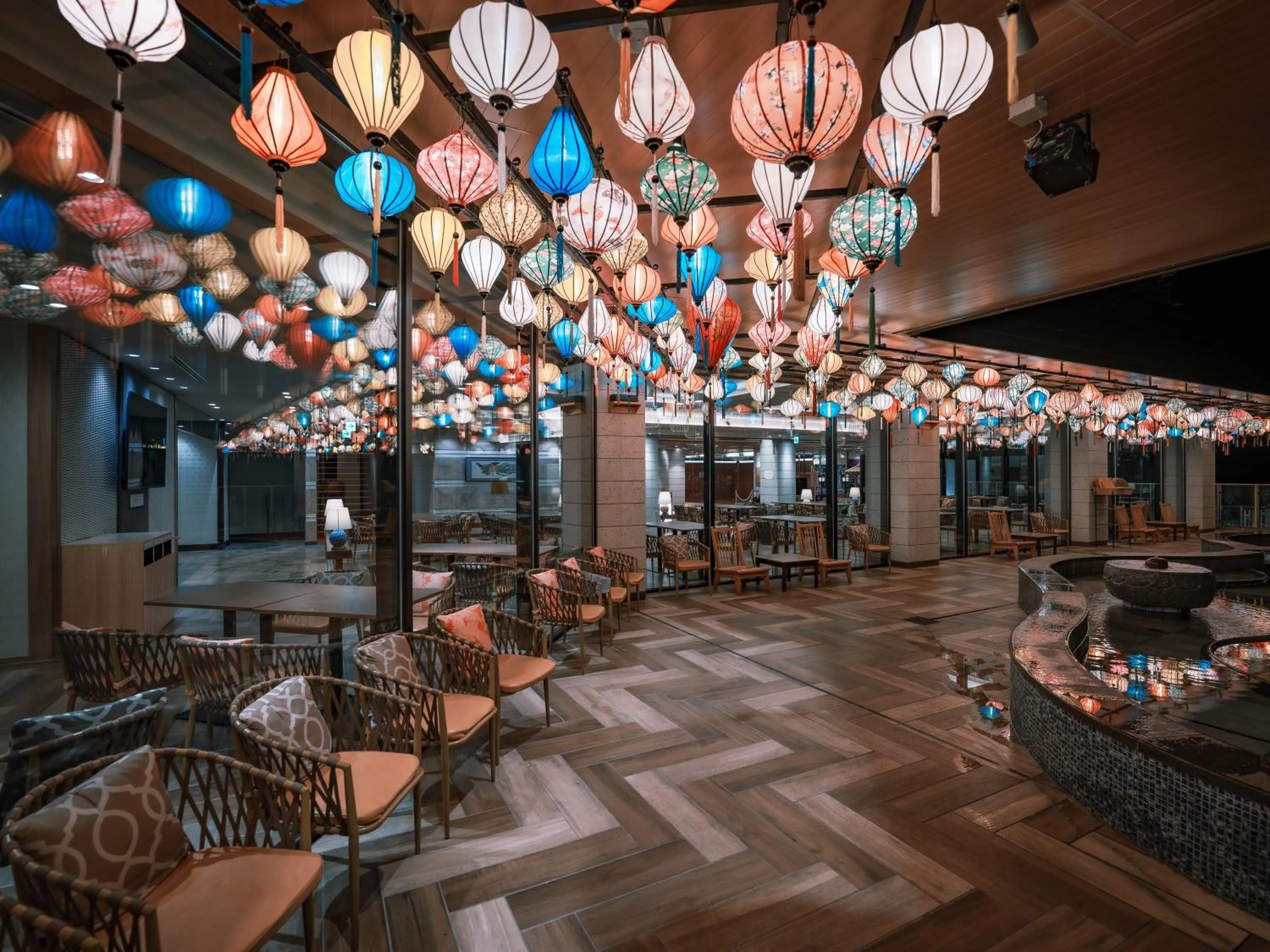 Hot Spring Bath in Kinugawa Hotel Mikazuki