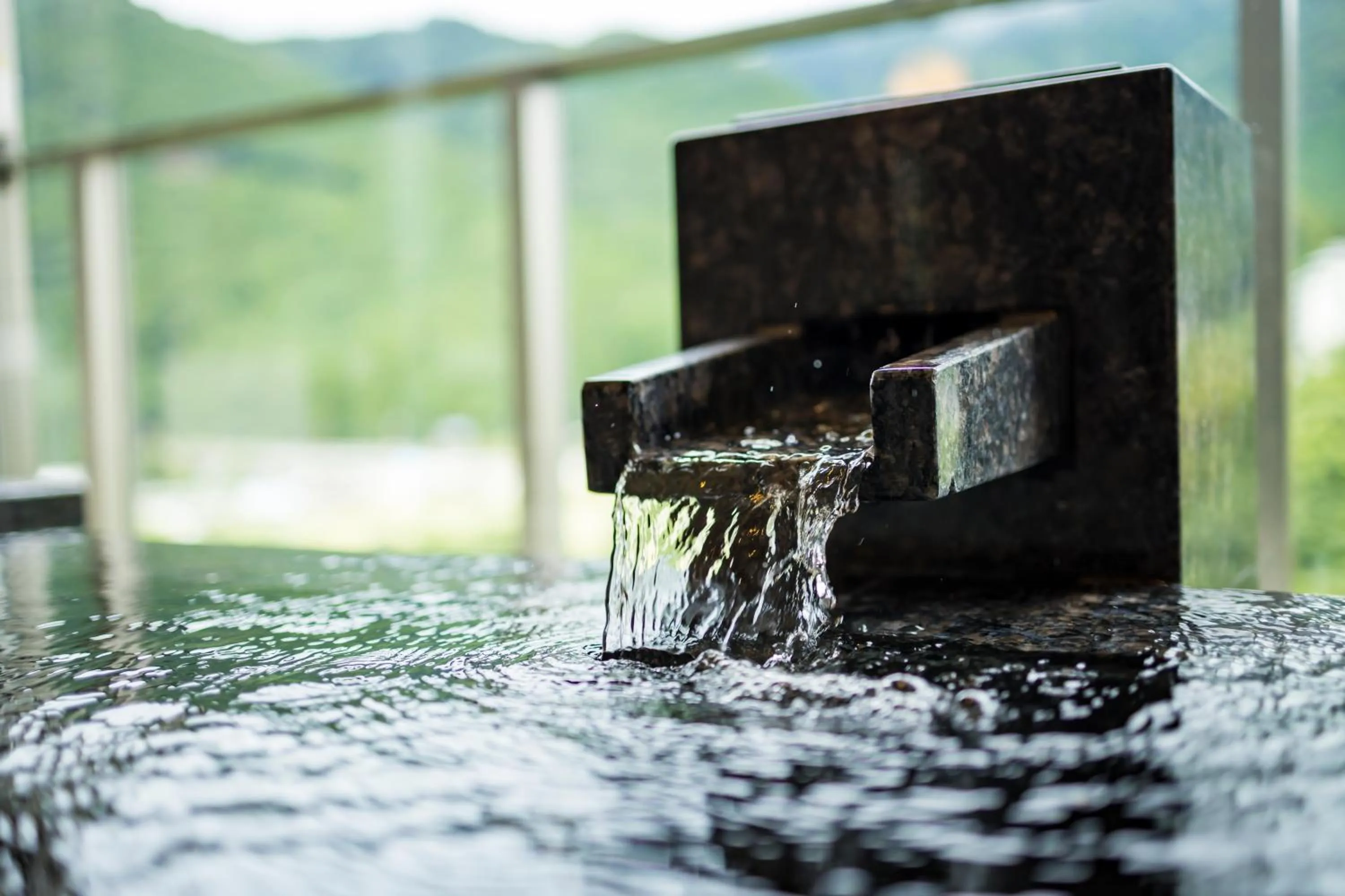Hot Spring Bath in Kinugawa Hotel Mikazuki