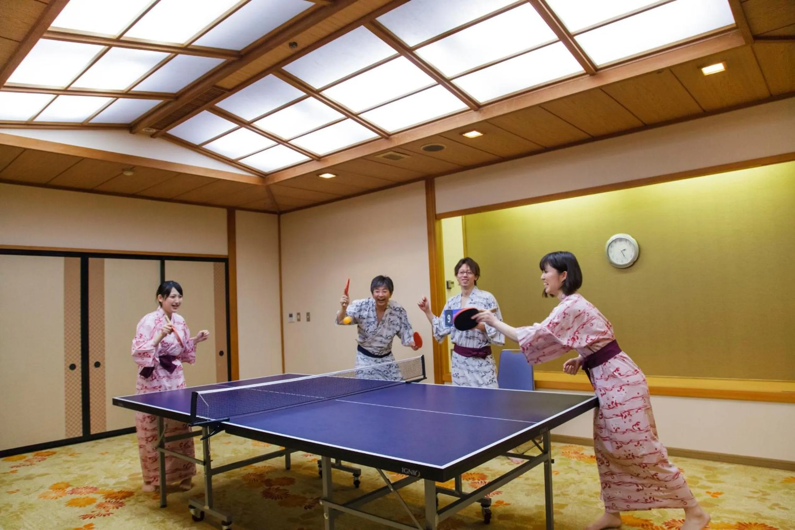 Table tennis in Kinugawa Hotel Mikazuki