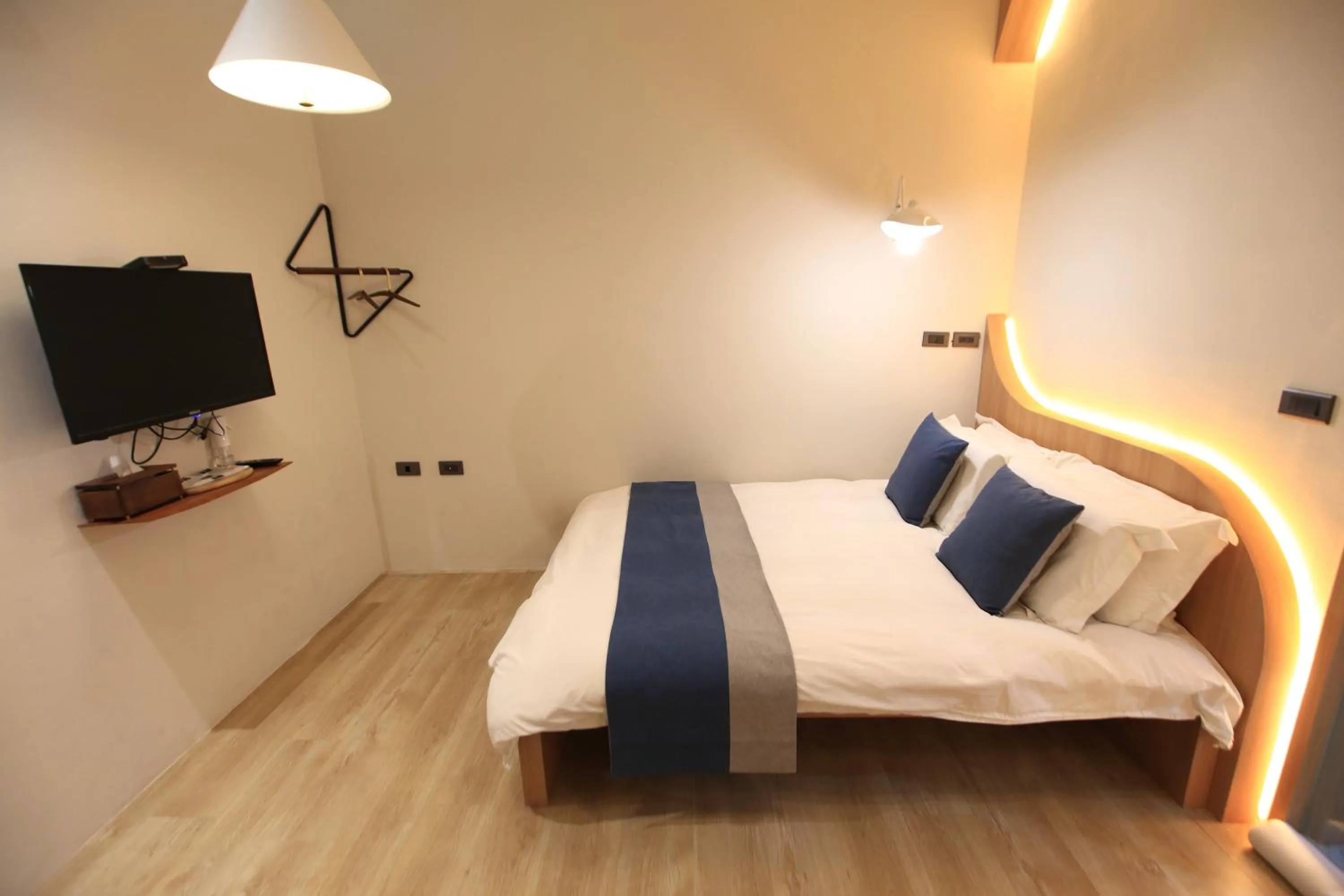 Bed in Green Inn Kaohsiung