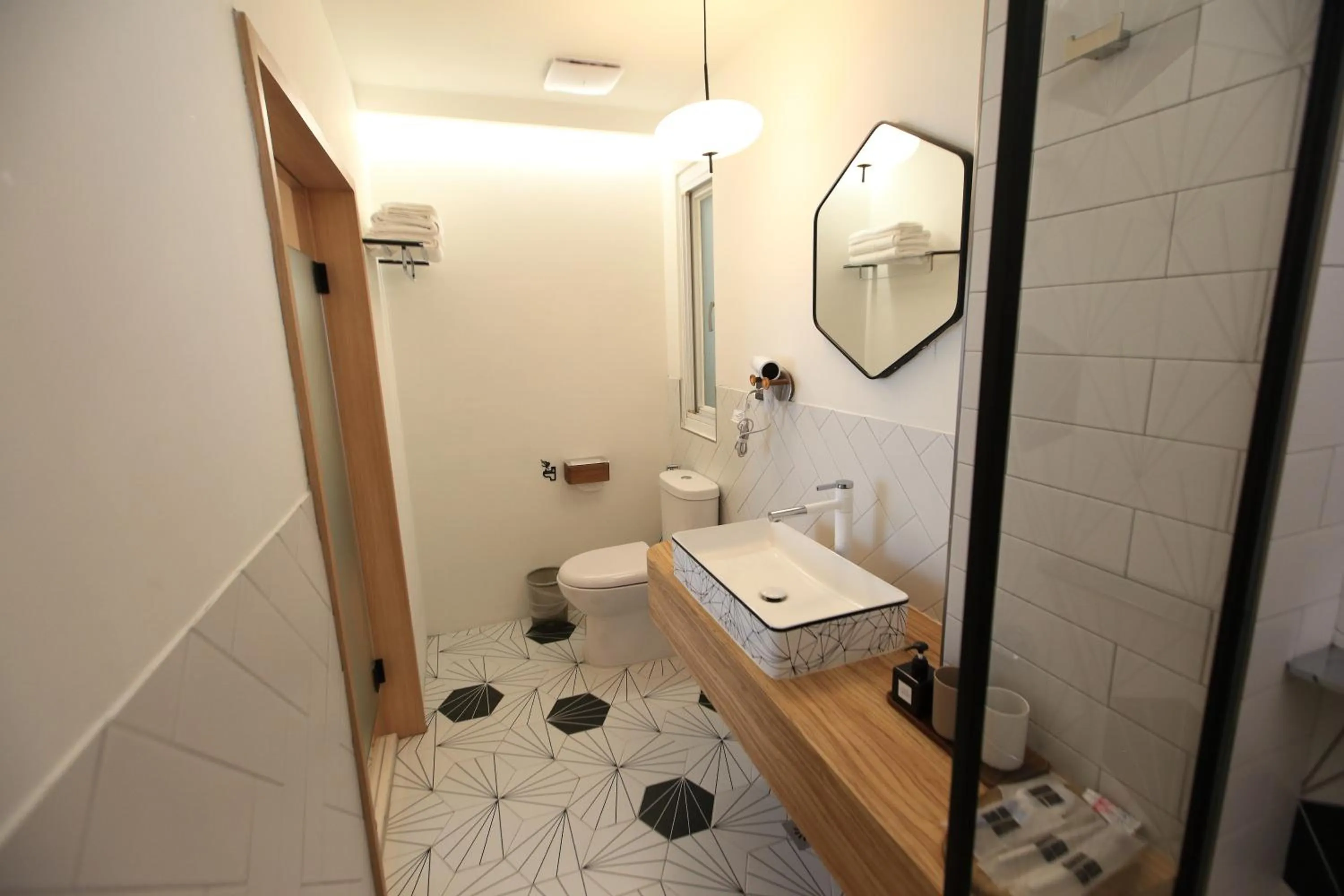 Shower in Green Inn Kaohsiung