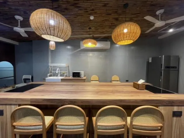 Kitchen or kitchenette in Green Inn Kaohsiung