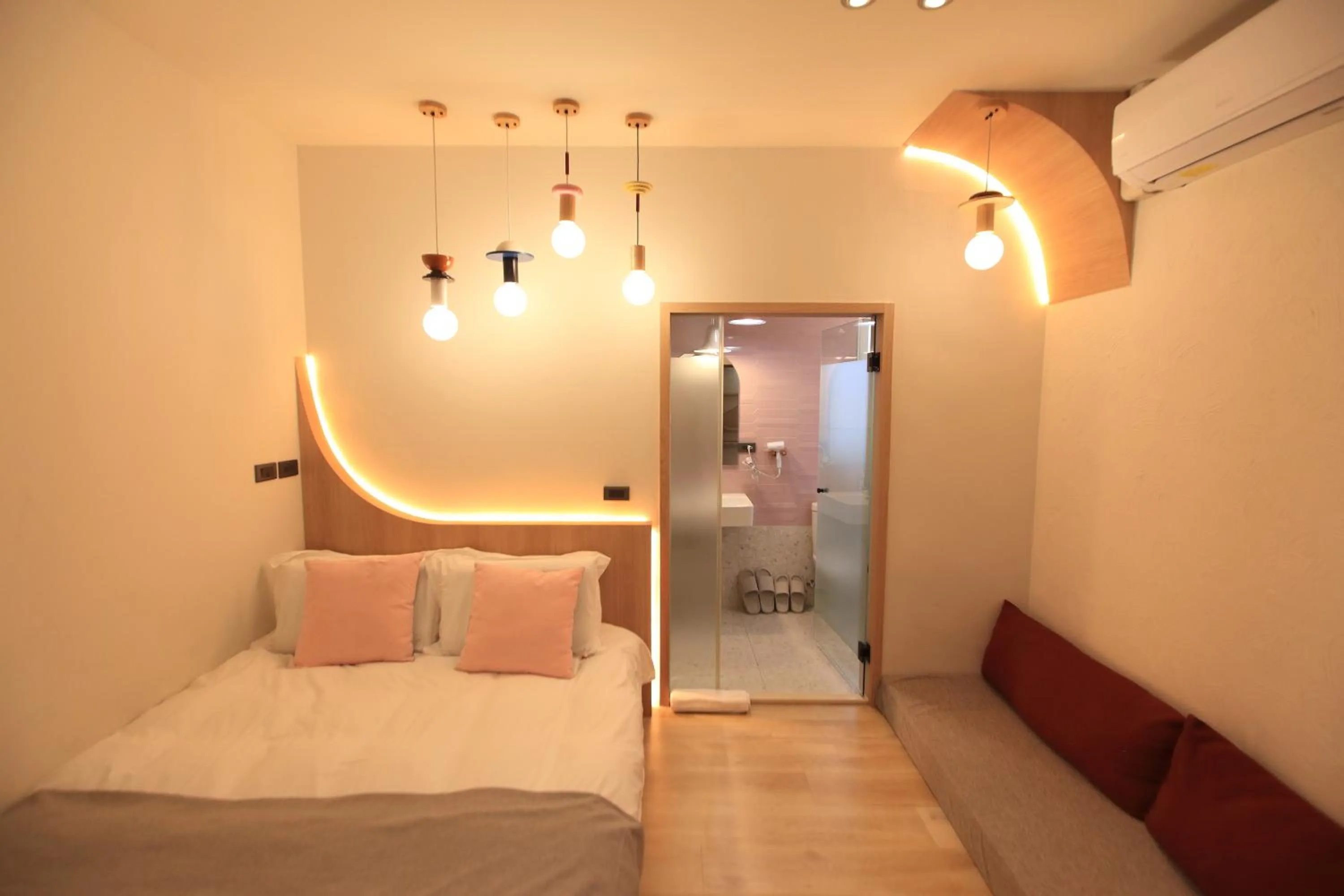 Bed in Green Inn Kaohsiung