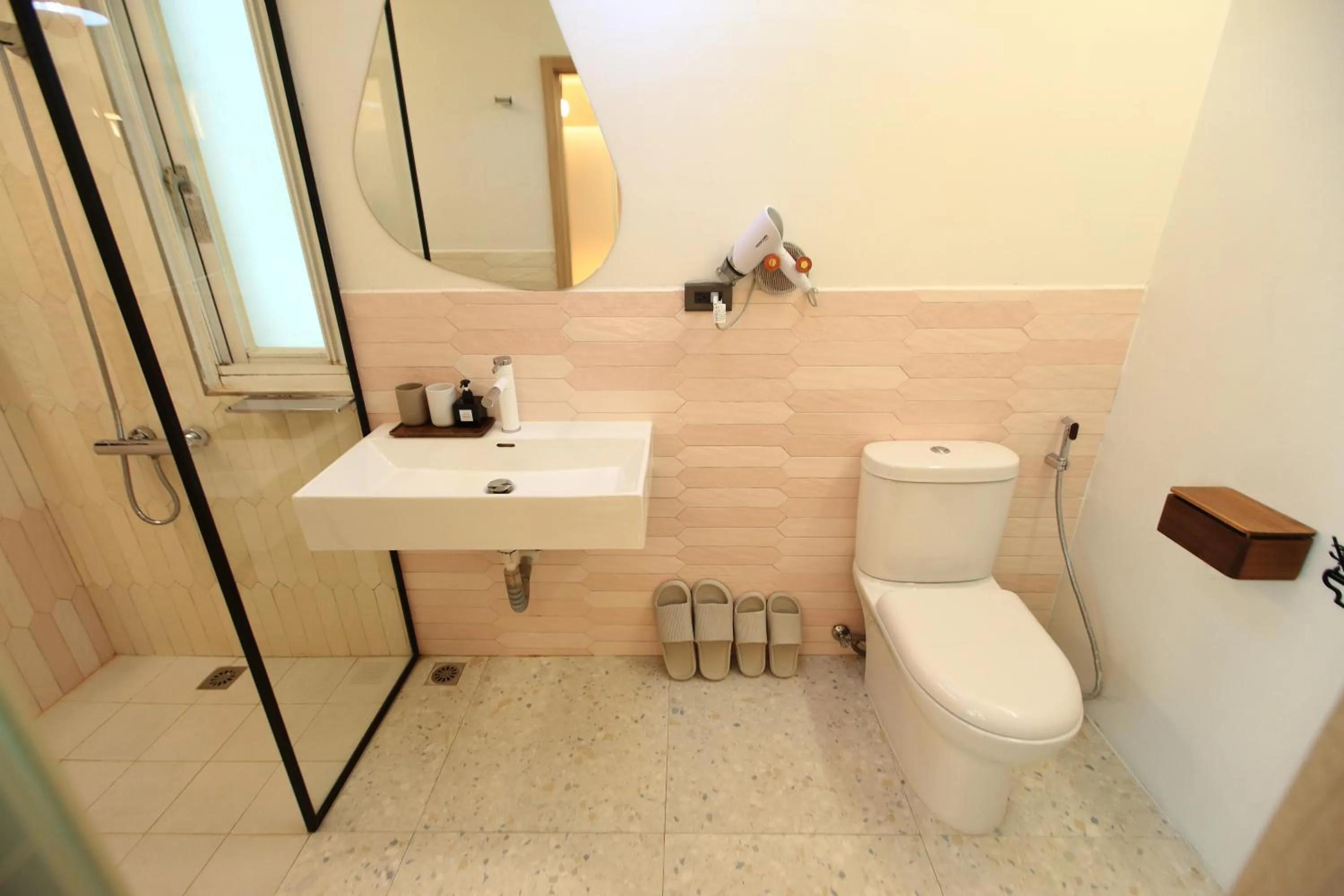 Shower in Green Inn Kaohsiung