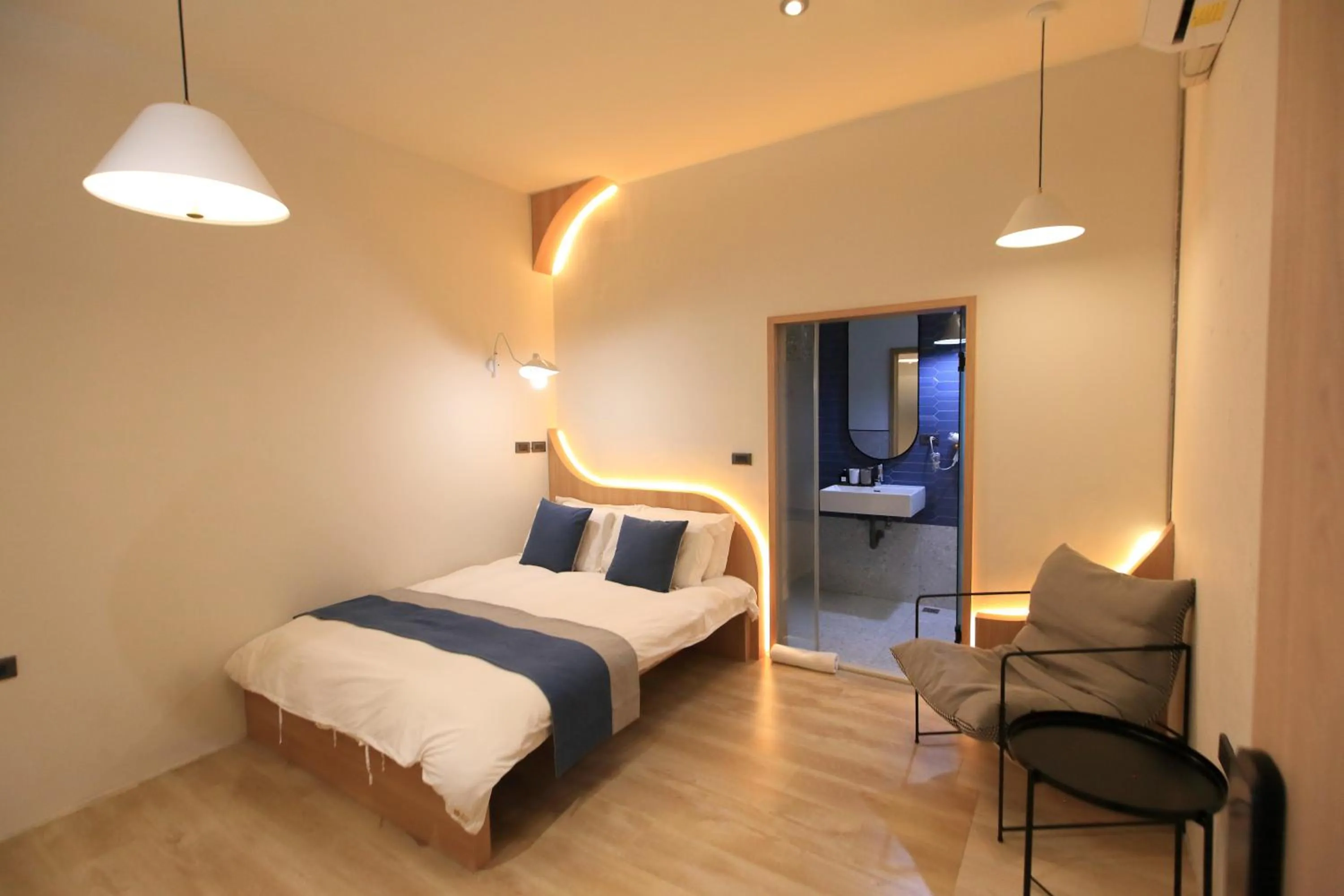 Bed in Green Inn Kaohsiung