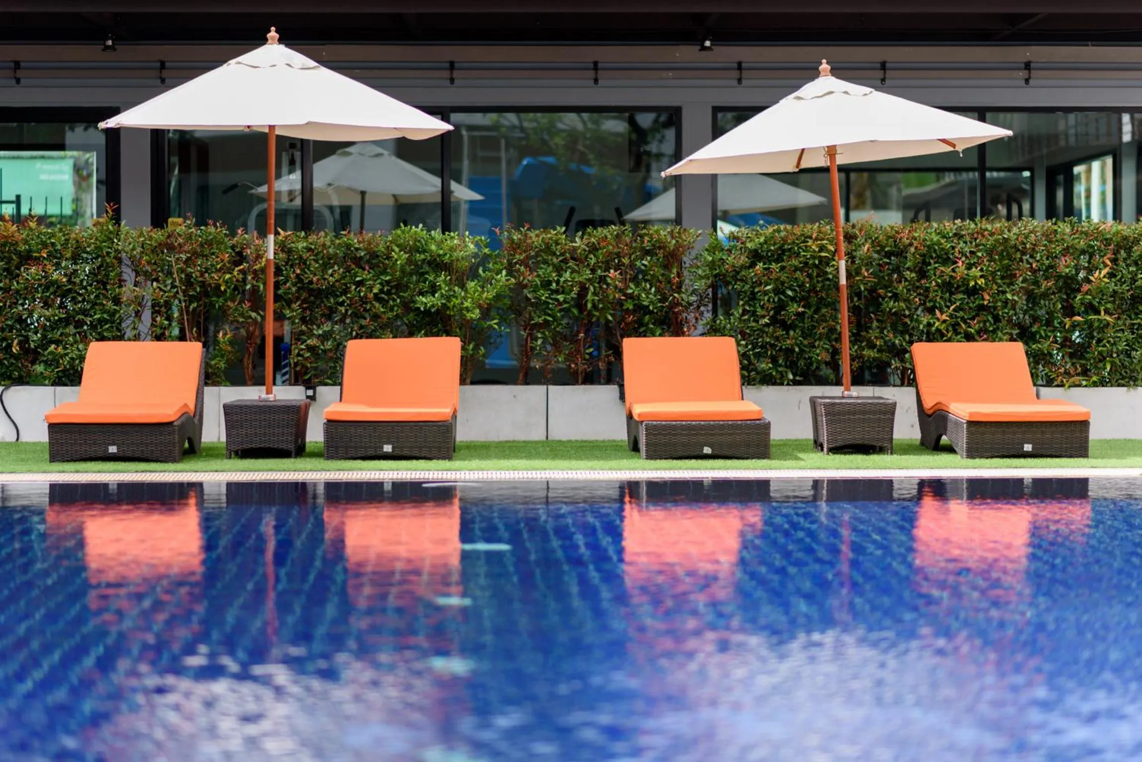 Pool view in FX Hotel Pattaya