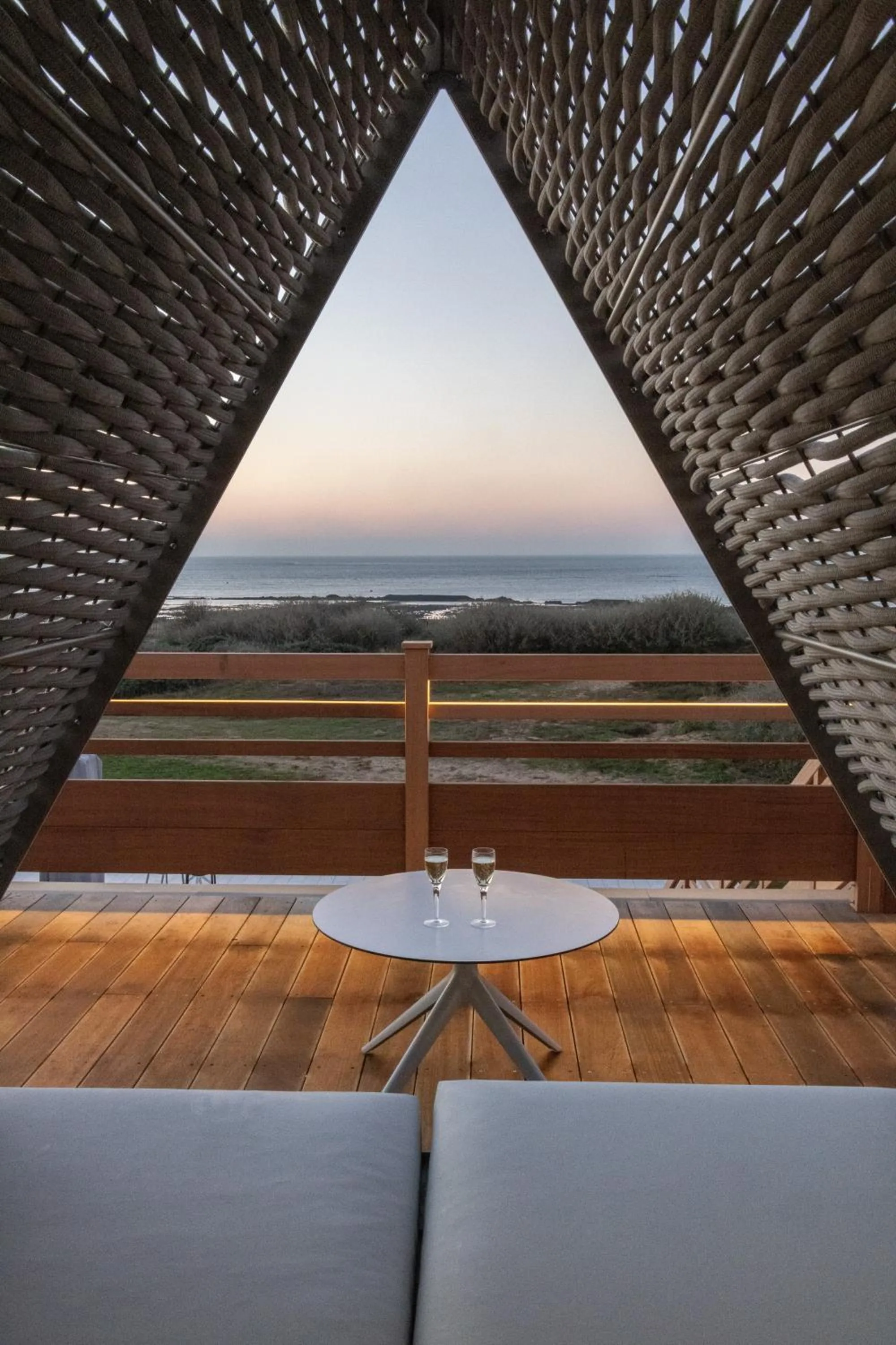 Patio in Hôtel Atalante - Relais Thalasso & Spa