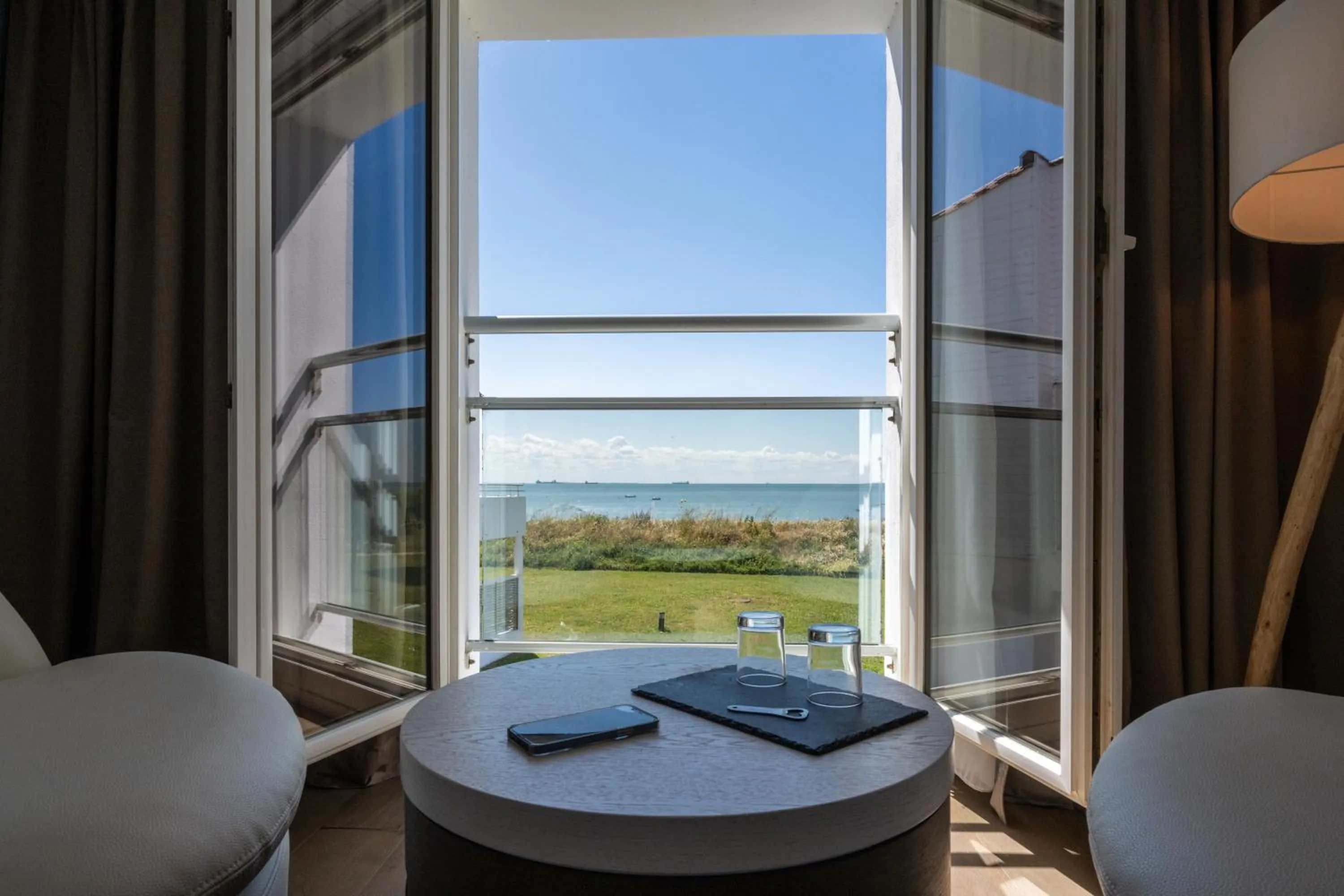 Balcony/Terrace in Hôtel Atalante - Relais Thalasso & Spa