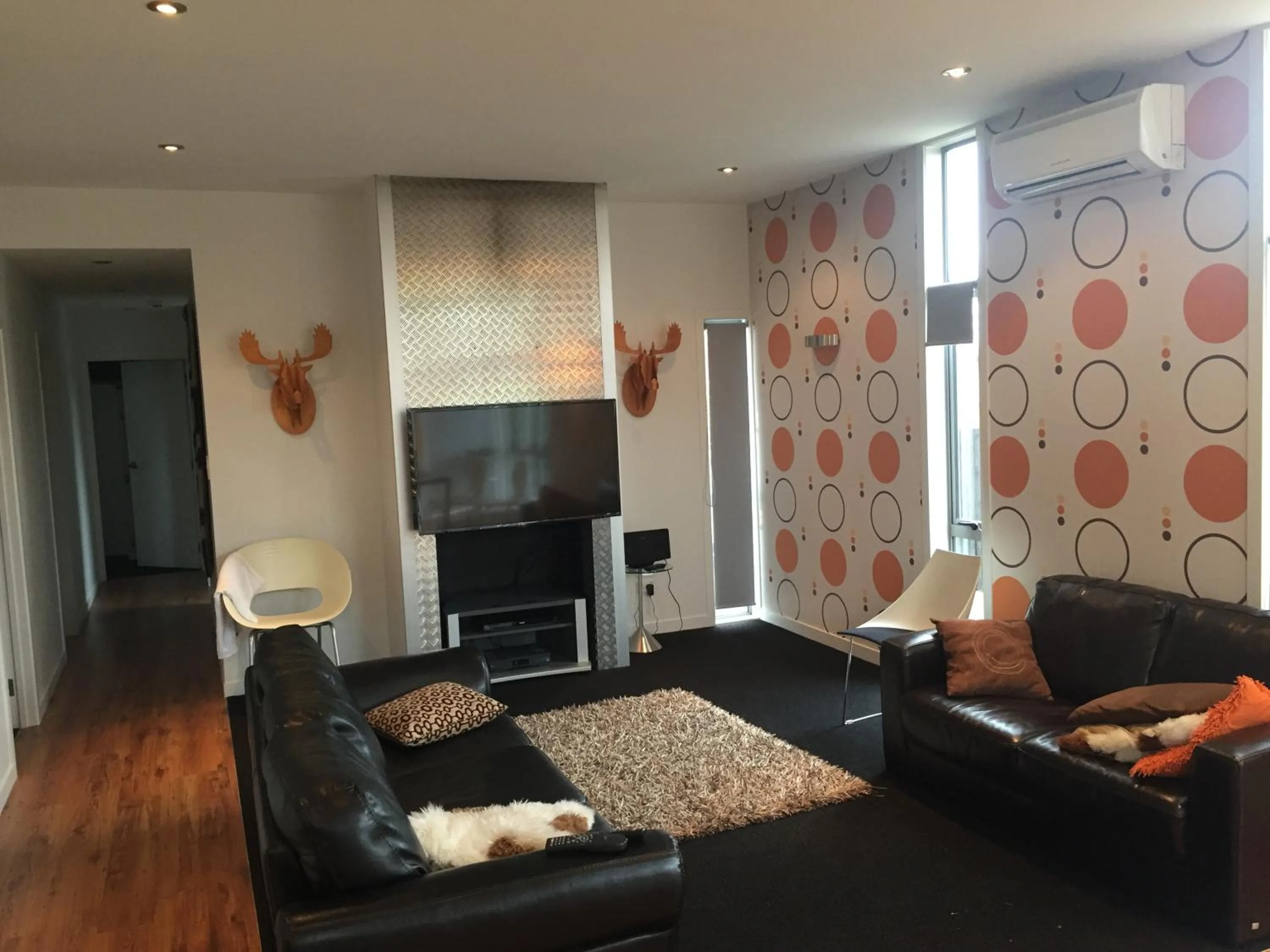 Living room in Rocky Mountain Chalets Ohakune