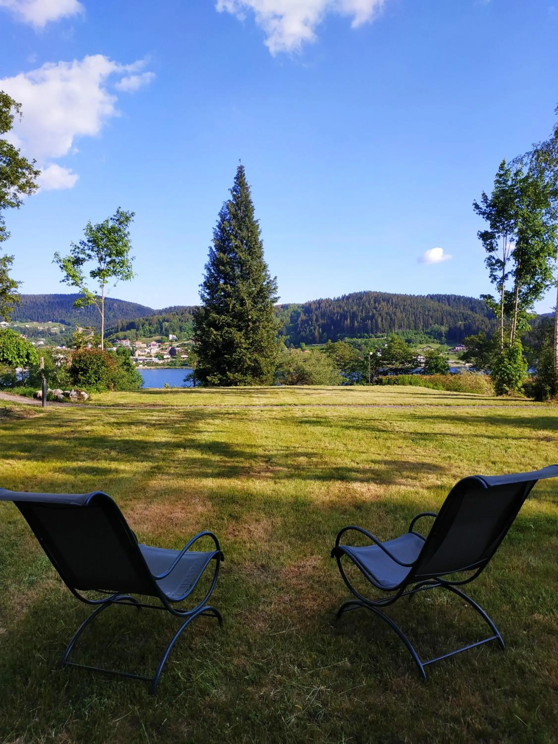 Natural landscape in Le Manoir Au Lac