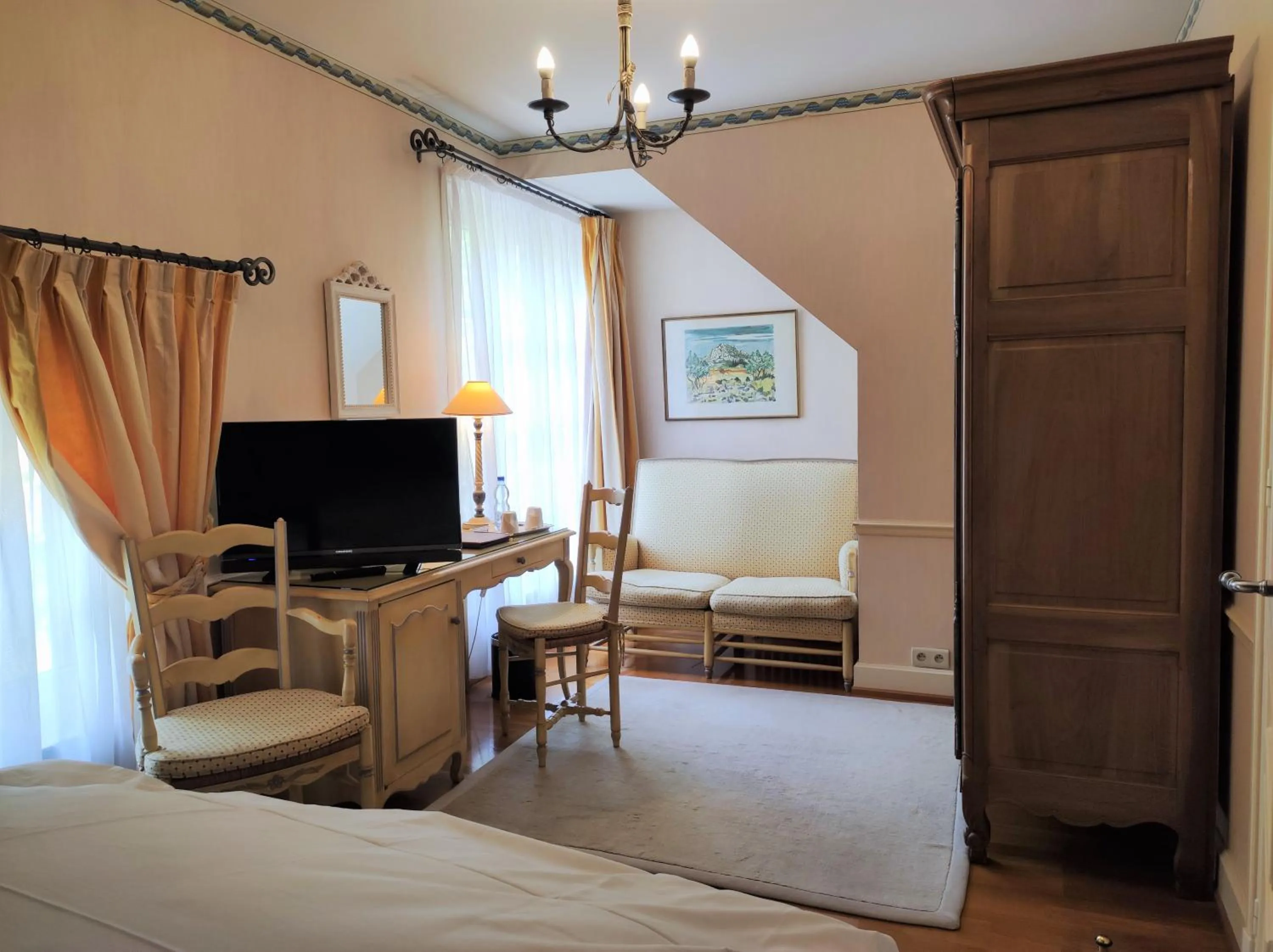 Bed in Le Manoir Au Lac