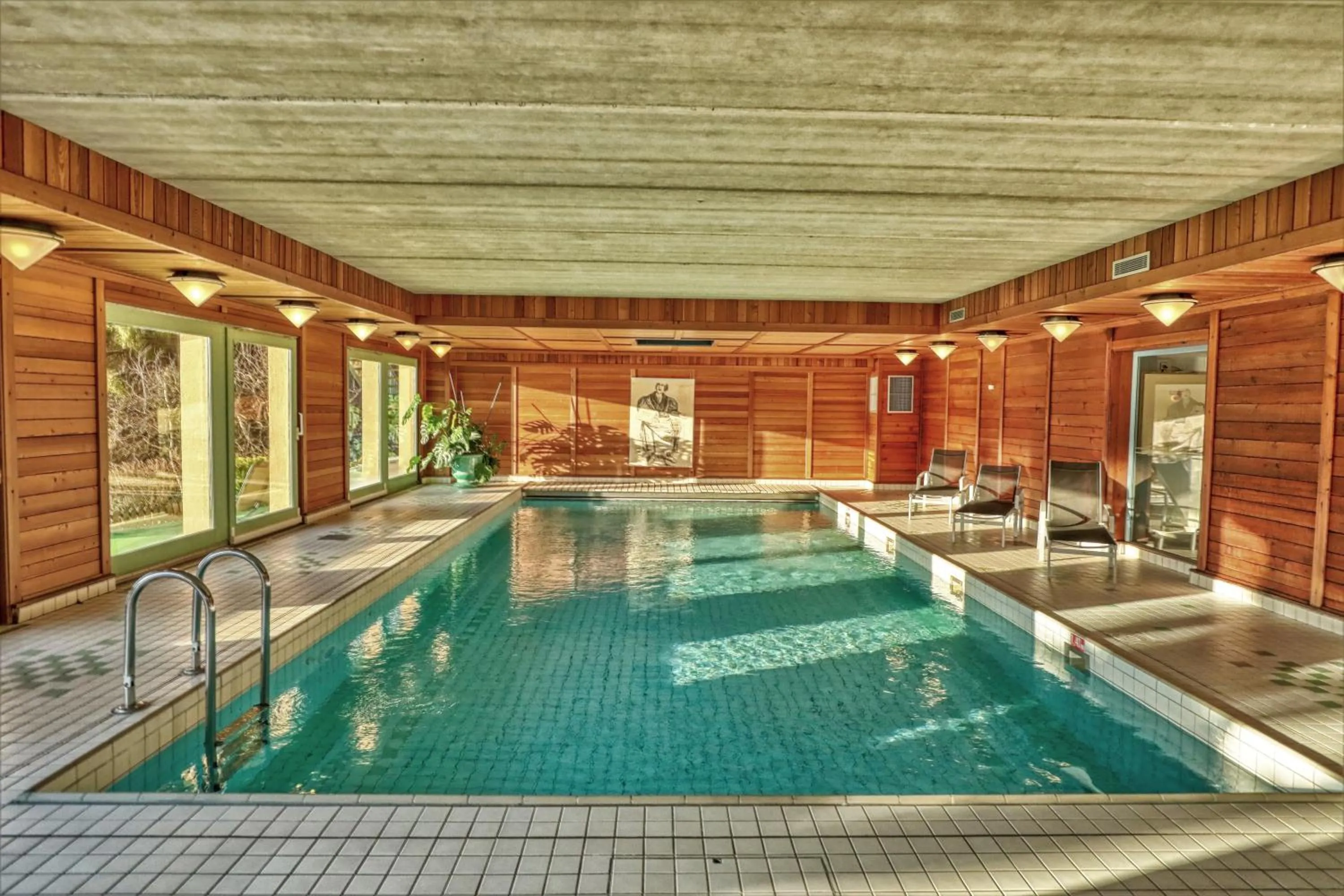 Lake view in Le Manoir Au Lac