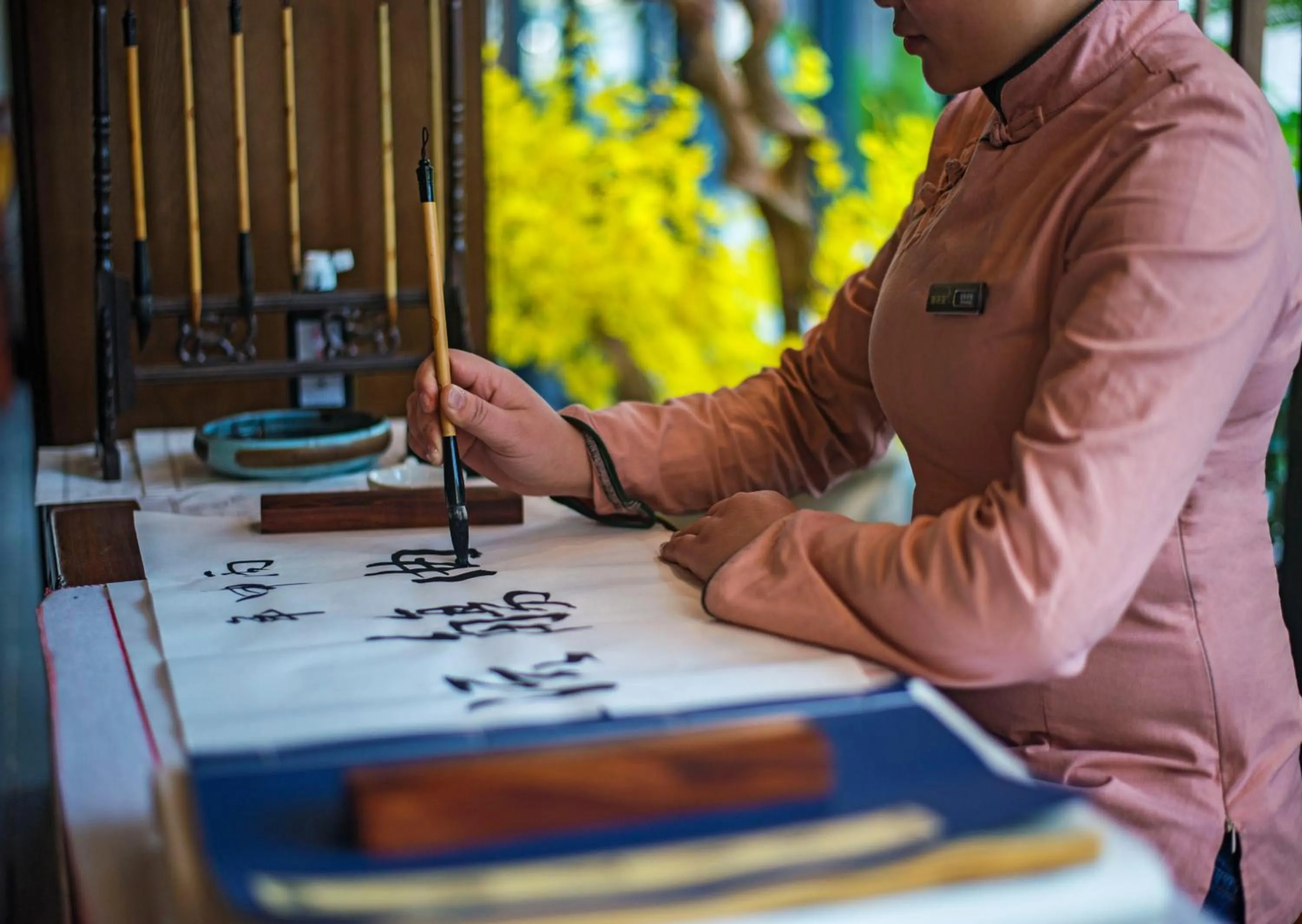 Decorative detail in Secret Courtyard Resort Hotel