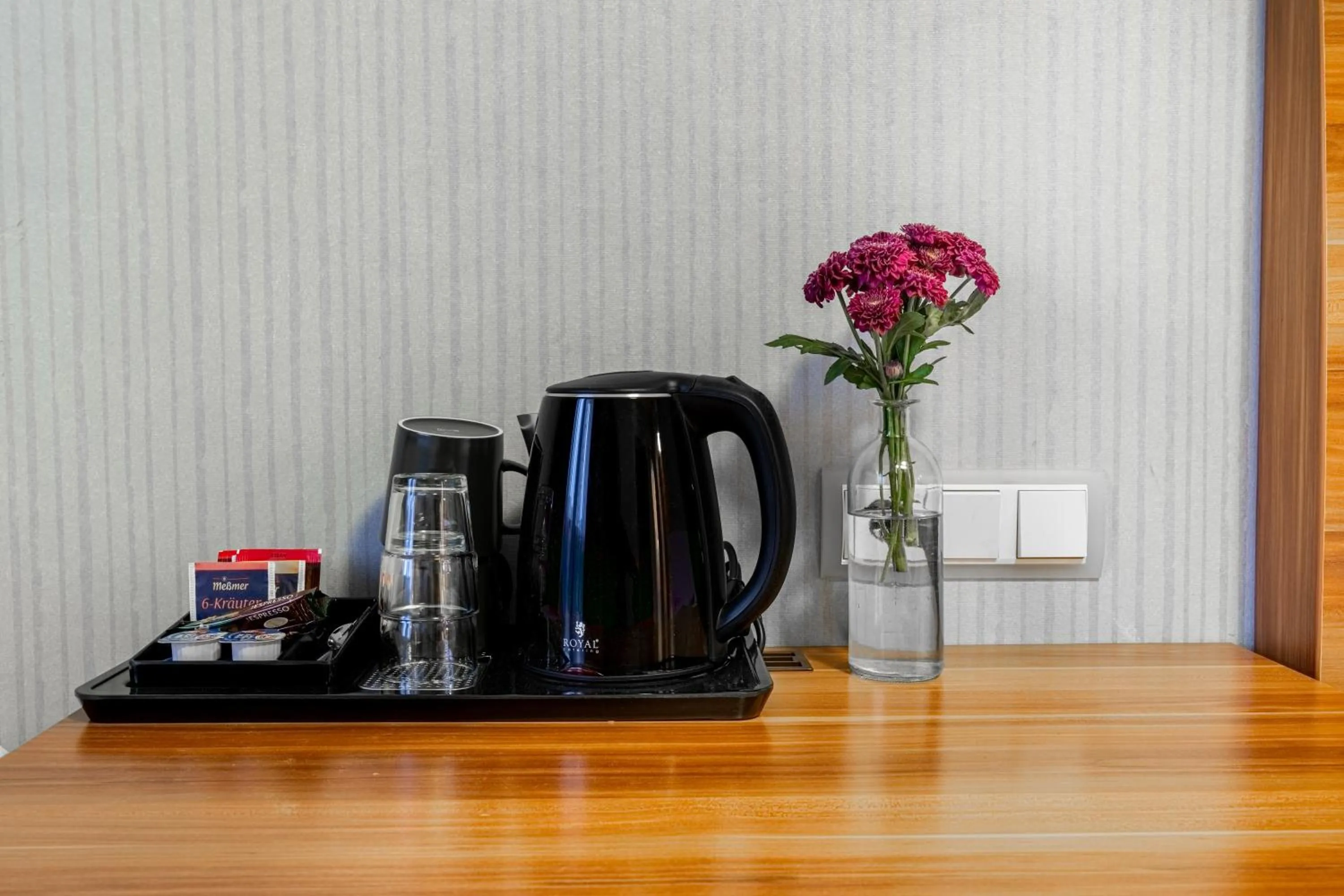 Coffee/tea facilities in Hotel Karl