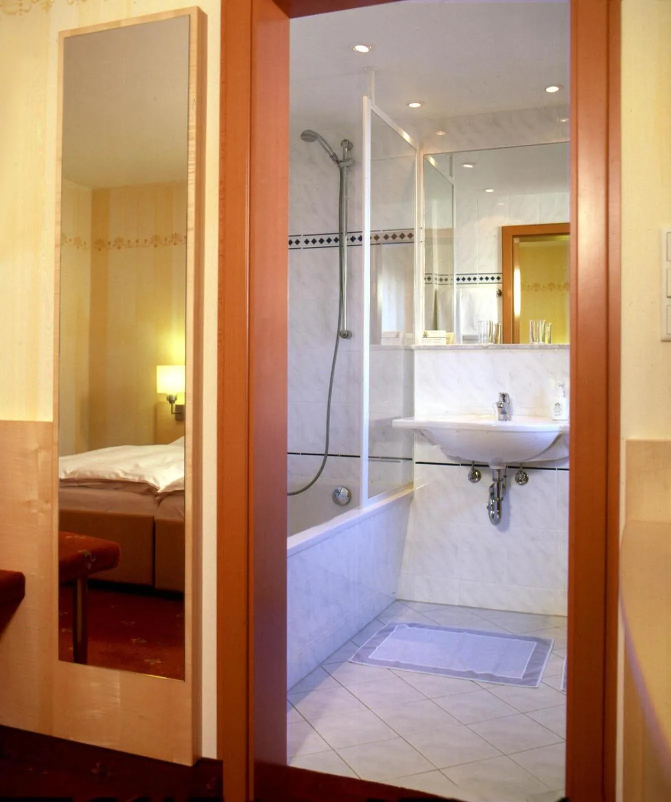 Bathroom in Hotel Graf